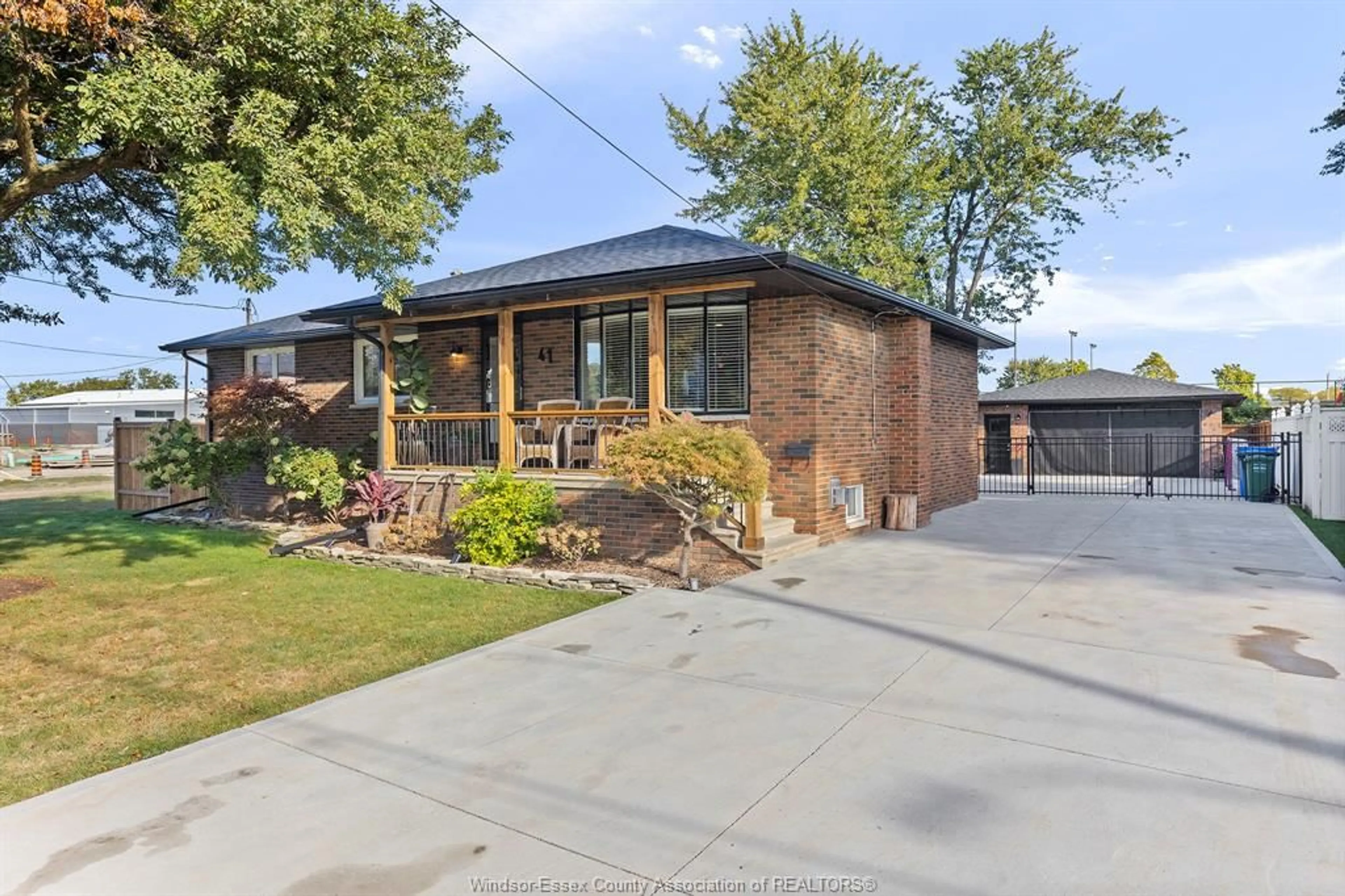 Home with brick exterior material, street for 41 ADAMS Lane, LaSalle Ontario N9J 1R3