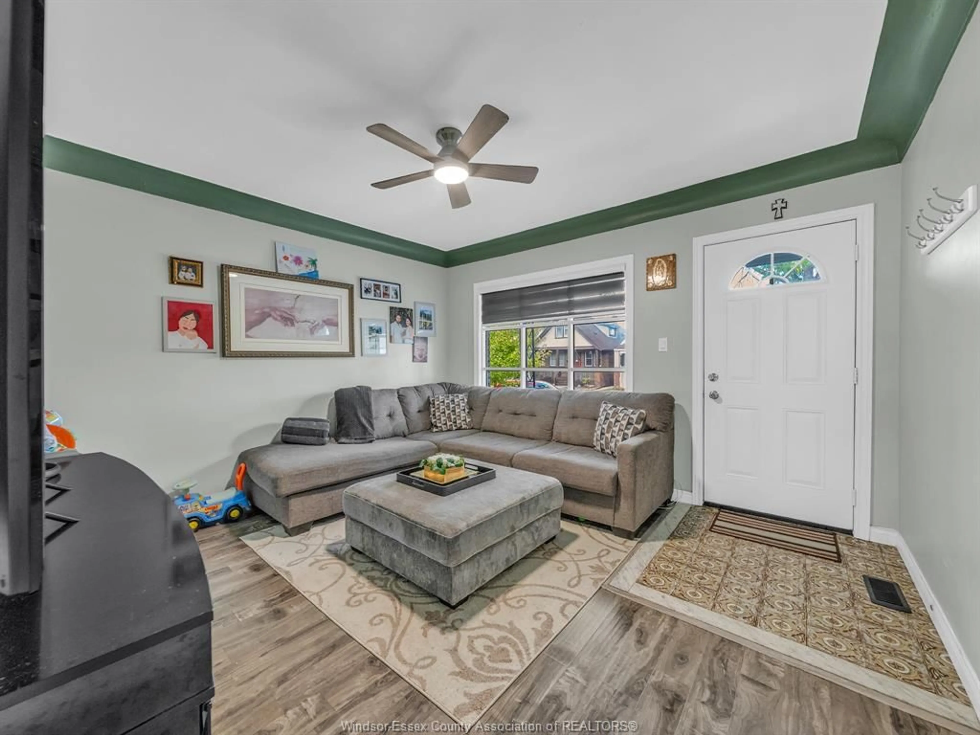 Living room with furniture, unknown for 1649 Hall ..., Windsor Ontario N9X 4S2