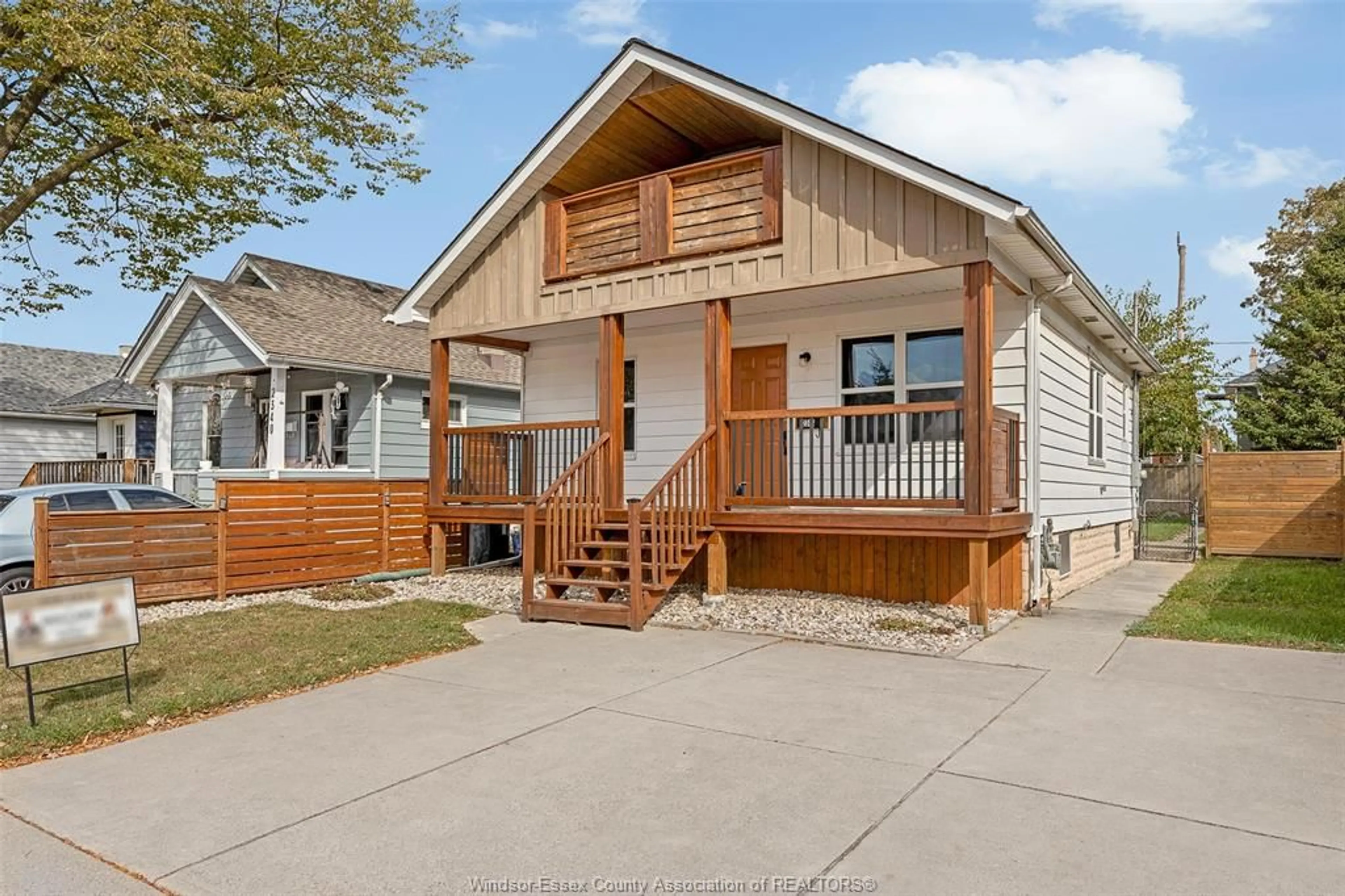 Home with vinyl exterior material, street for 2346 HIGHLAND, Windsor Ontario N8X 3S5