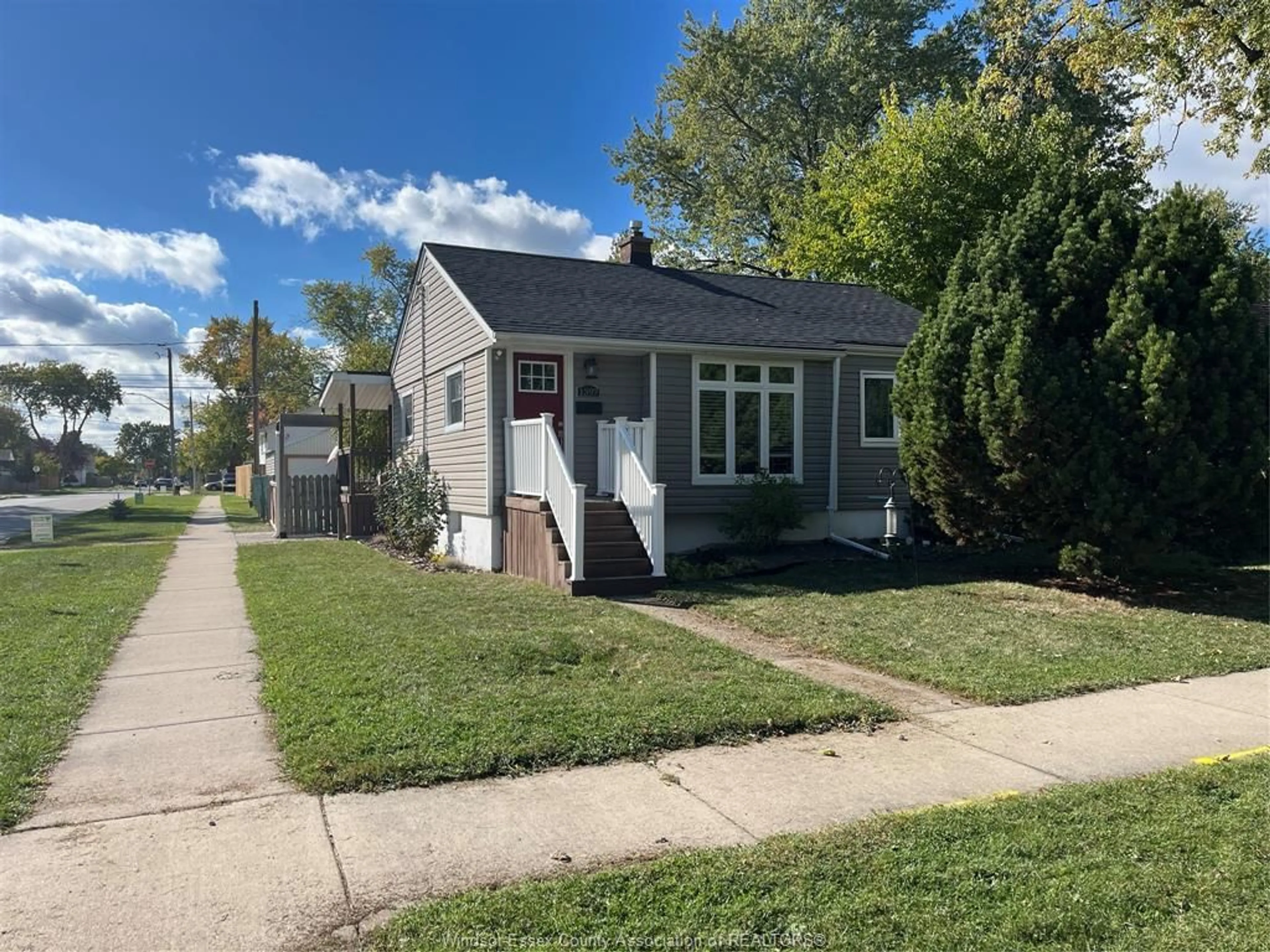 Home with vinyl exterior material, street for 1397 ROSSINI, Windsor Ontario N8Y 2Z6