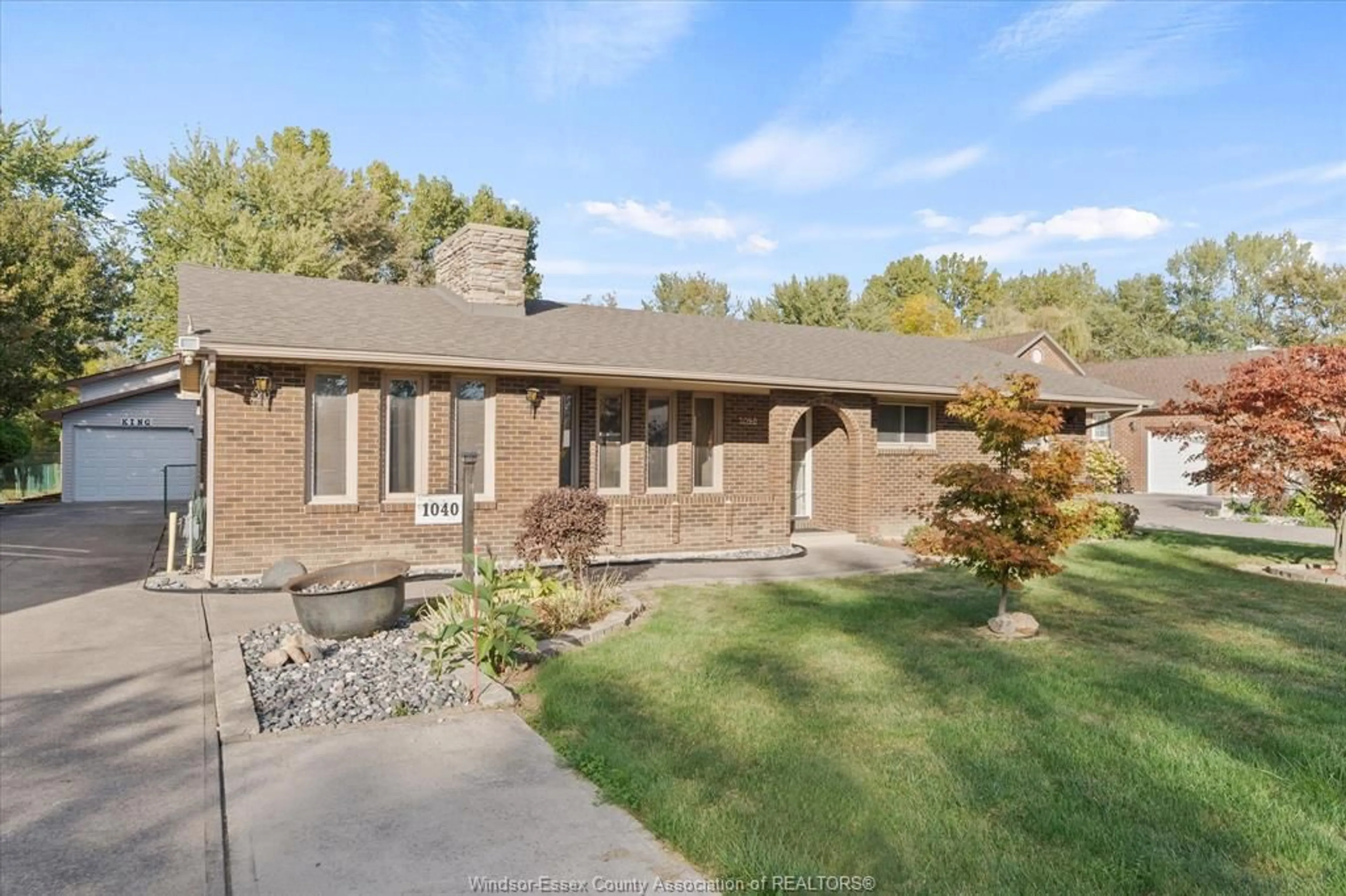 Home with brick exterior material, street for 1040 MAJOR ST, Lakeshore Ontario N0R 1A0