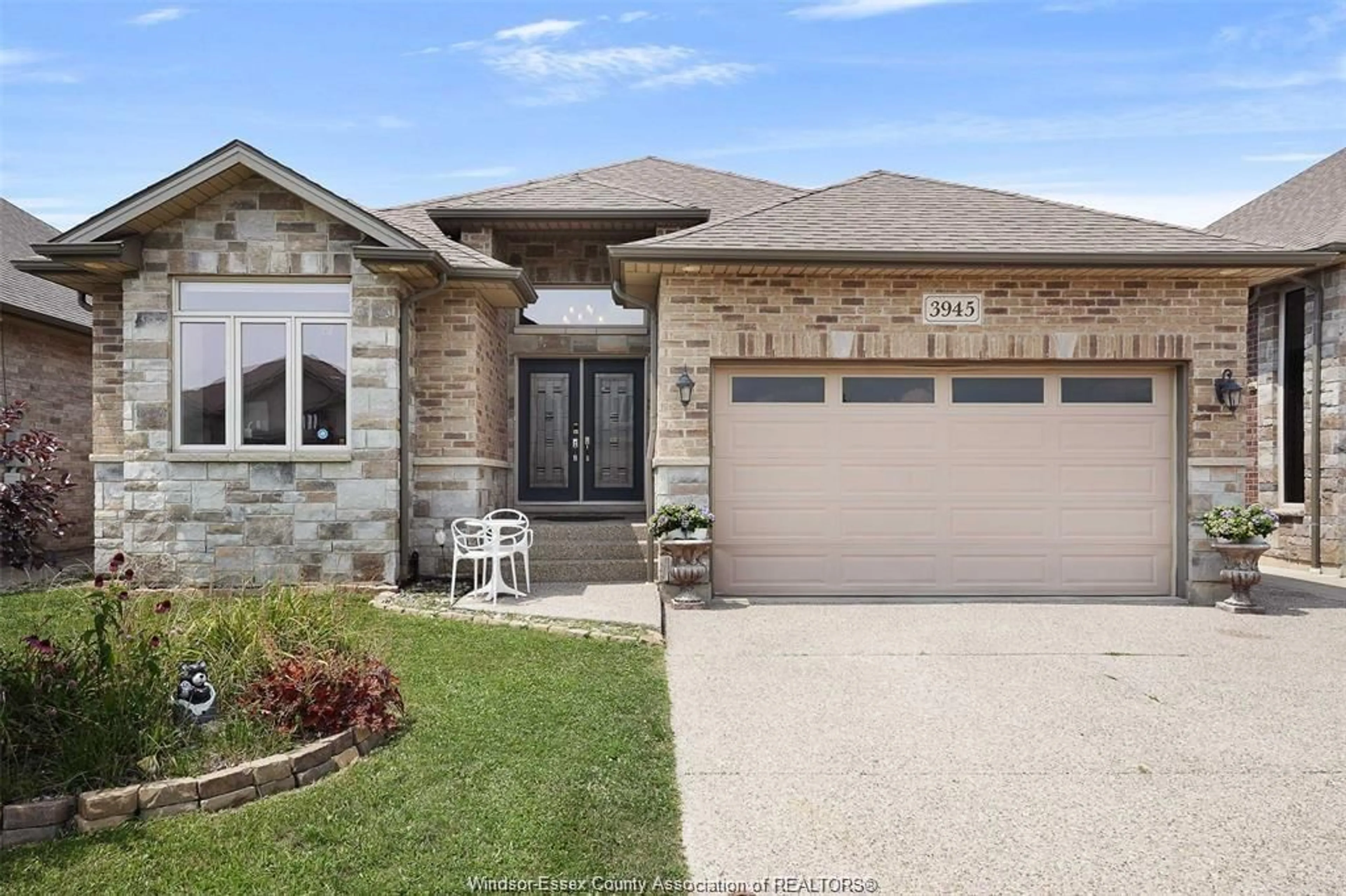 Home with brick exterior material, street for 3945 ZANZIBAR Cres, Windsor Ontario N9G 0A5