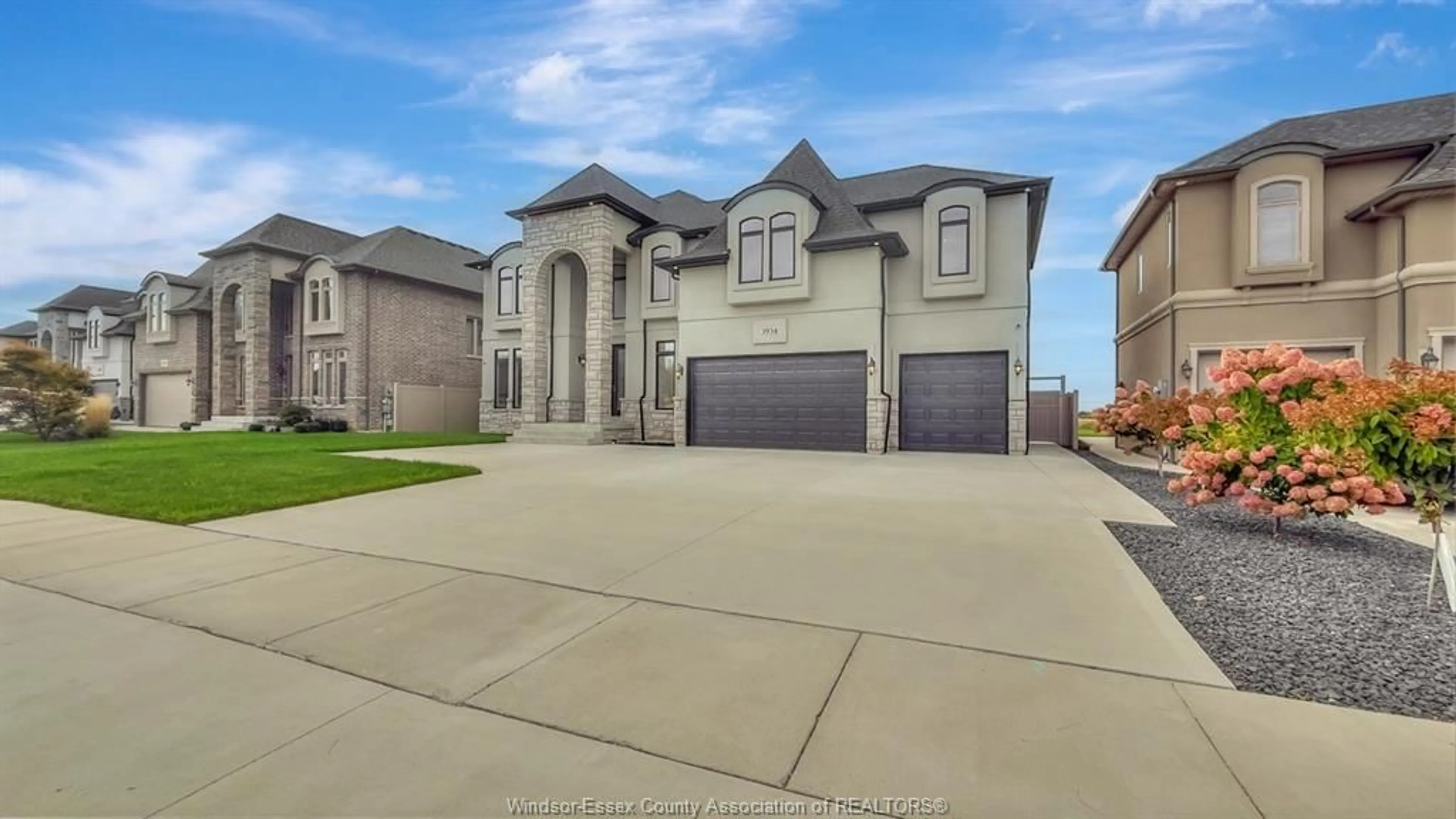 Home with brick exterior material, street for 3934 LASALLE WOODS Blvd, LaSalle Ontario N9H 0G6