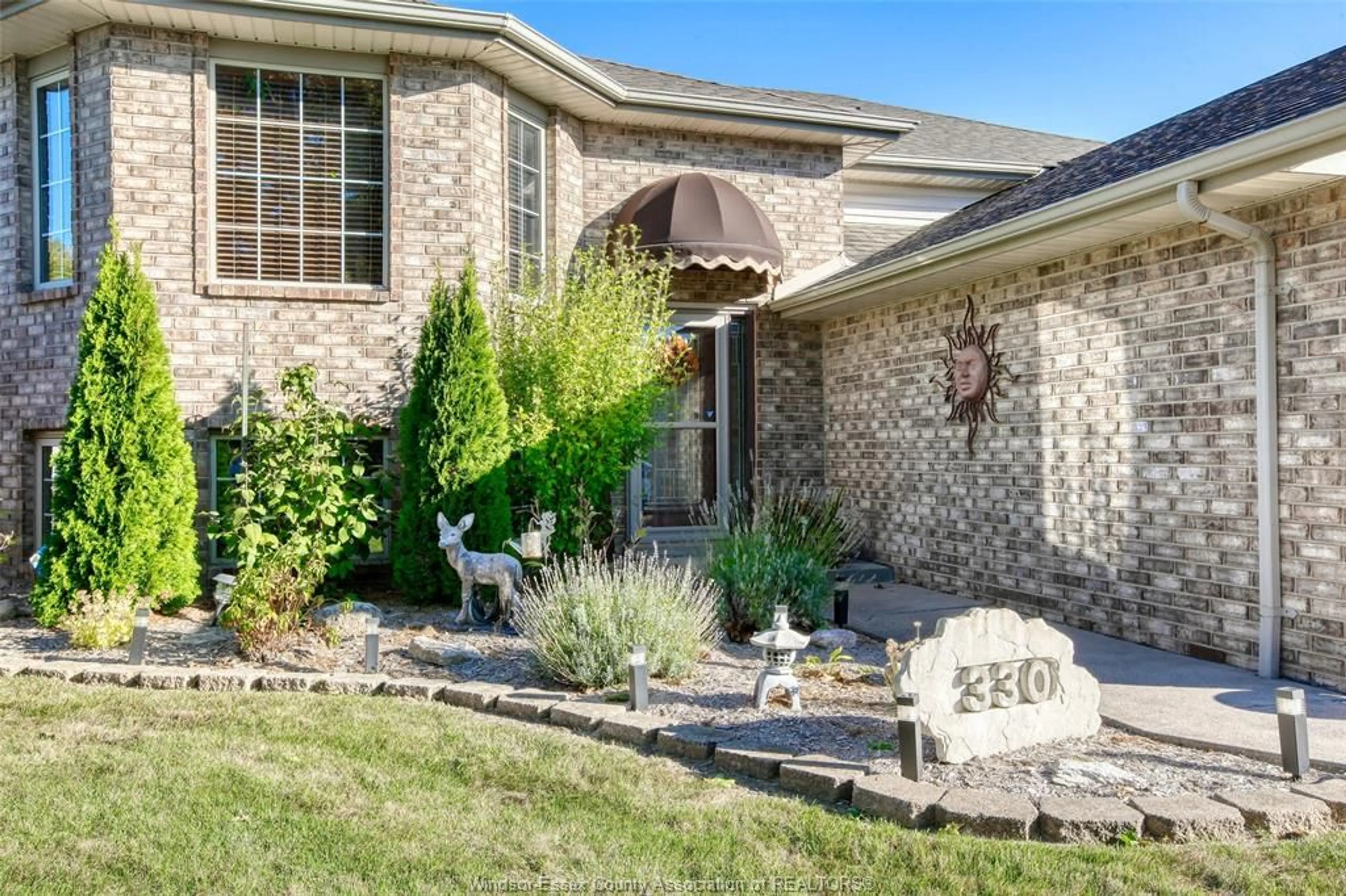Home with brick exterior material, street for 330 CEDAR RIDGE Ave, Amherstburg Ontario N9V 3W9