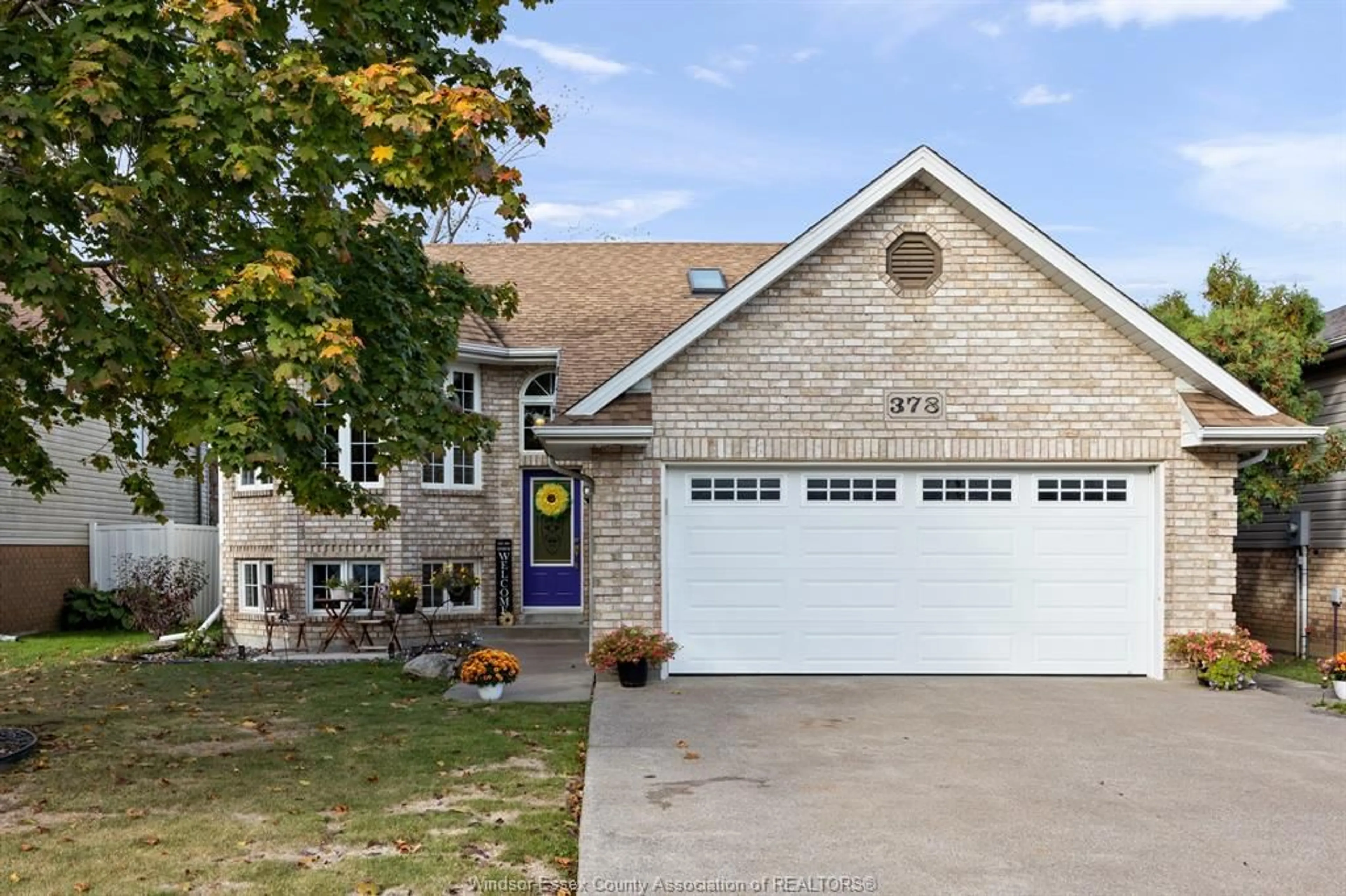 Home with brick exterior material, street for 378 ST. SIMON St, Belle River Ontario N8L 0K8