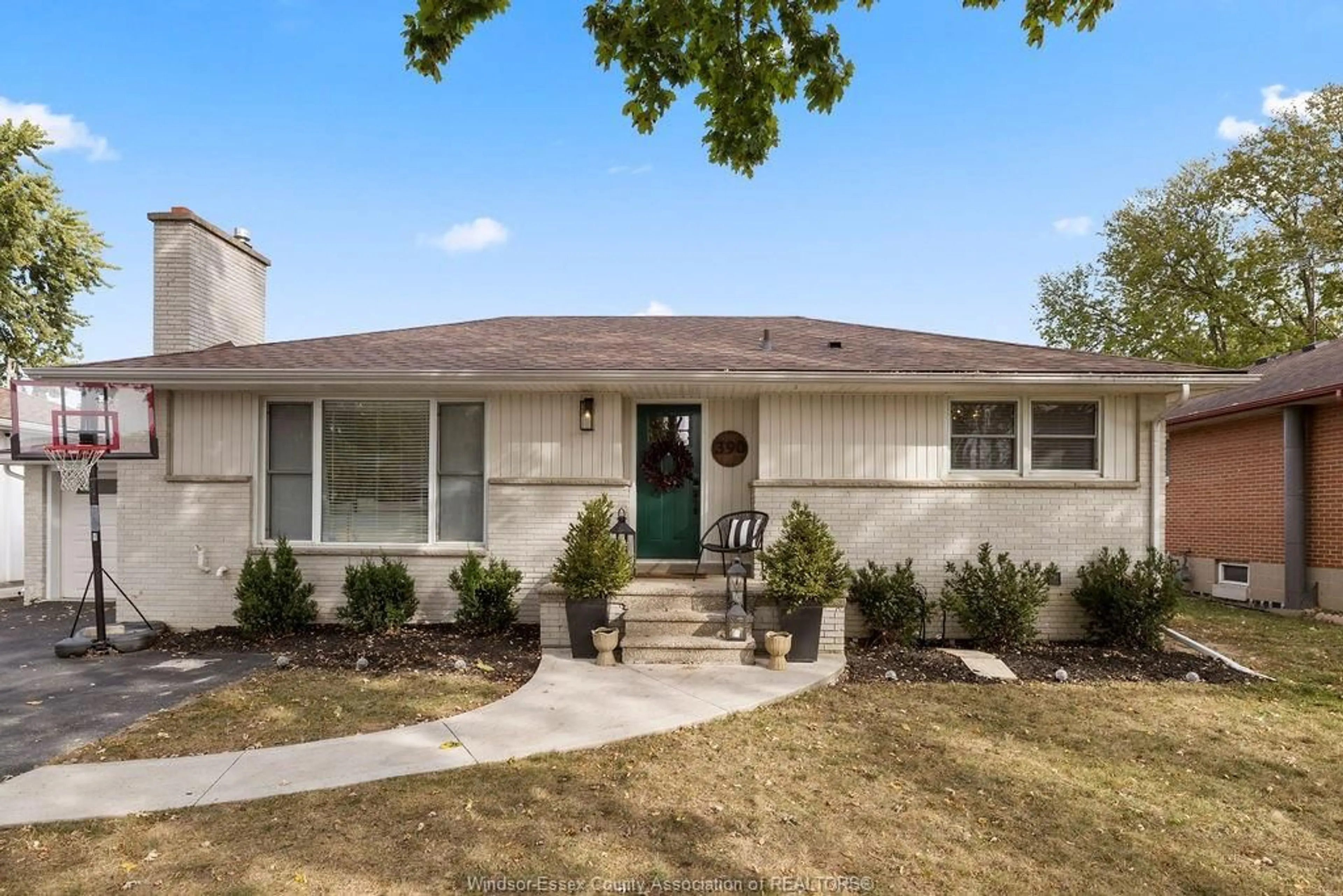 Home with brick exterior material, street for 390 Grace Rd, Tecumseh Ontario N8N 2G7