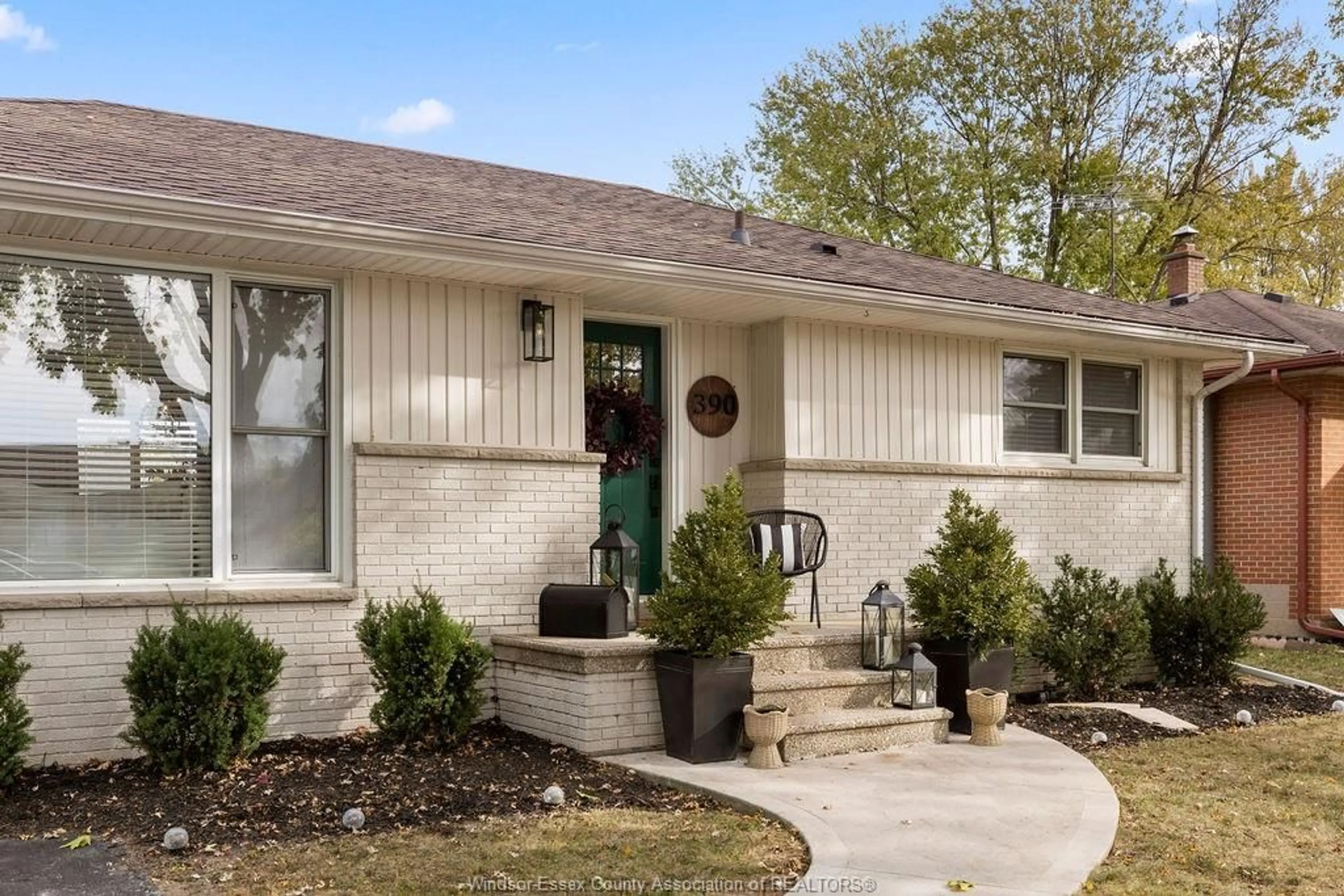 Home with brick exterior material, street for 390 Grace Rd, Tecumseh Ontario N8N 2G7