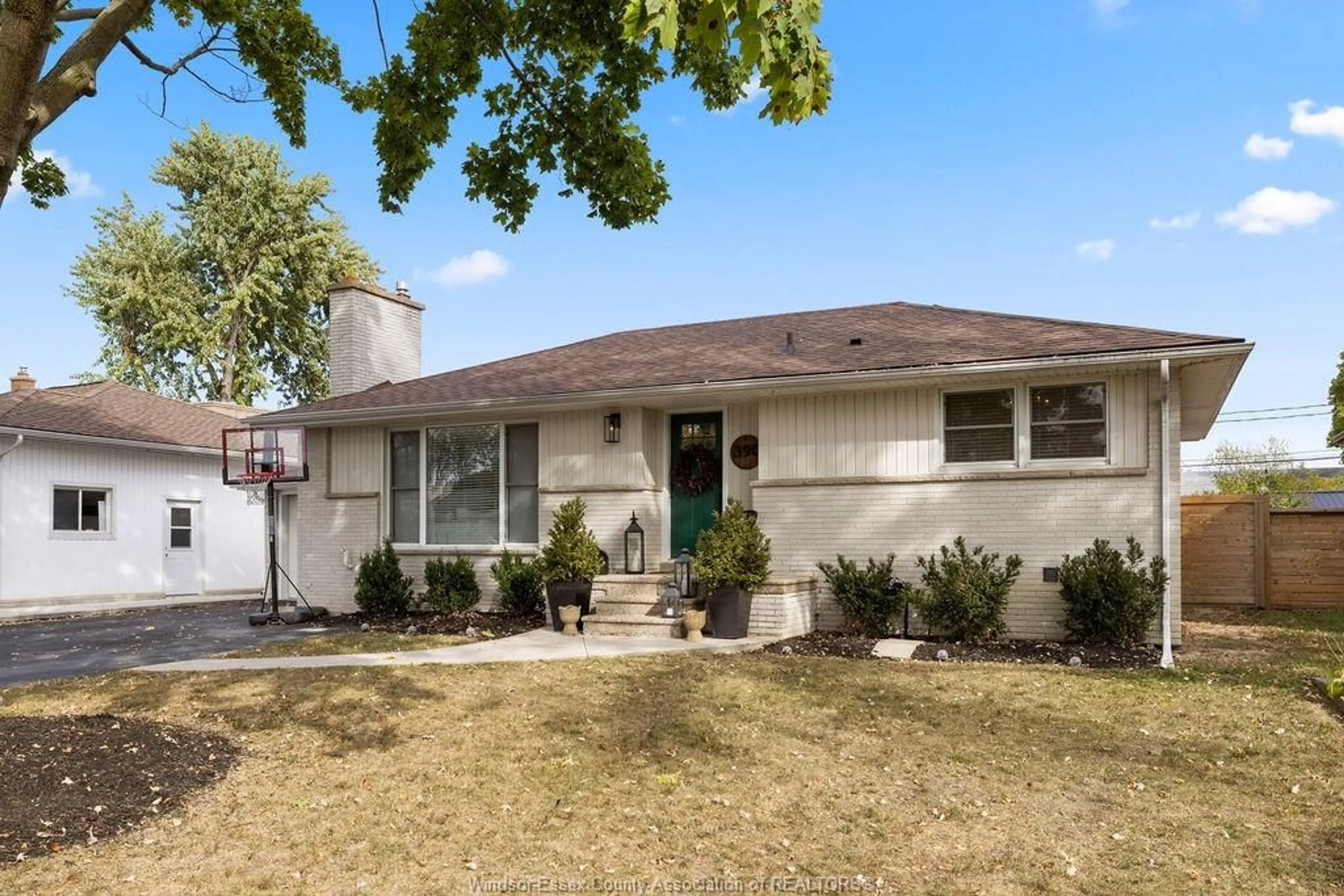 Home with vinyl exterior material, street for 390 Grace Rd, Tecumseh Ontario N8N 2G7