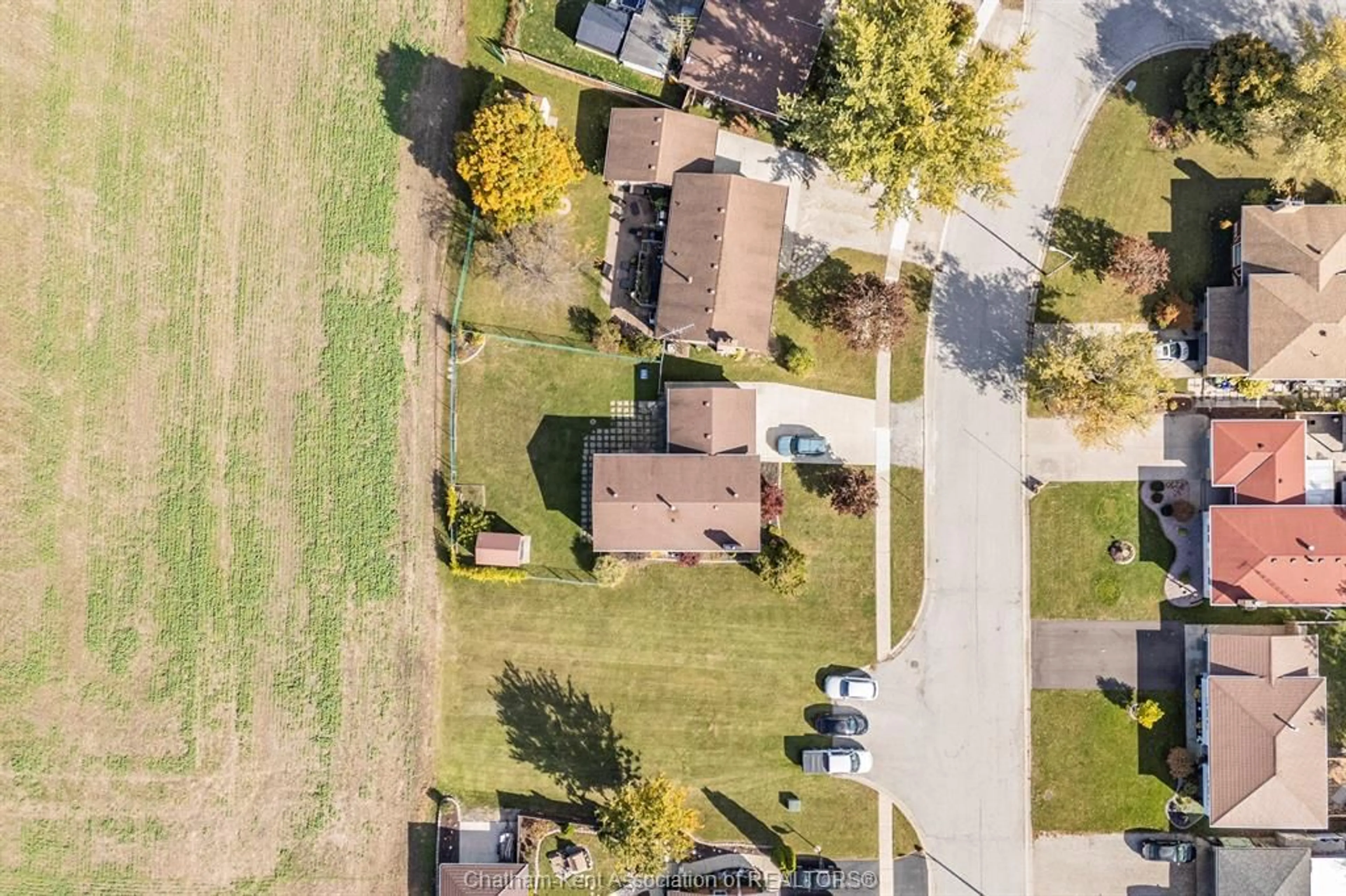 A pic from outside/outdoor area/front of a property/back of a property/a pic from drone, street for 7152 William St, Comber Ontario N0P 1J0