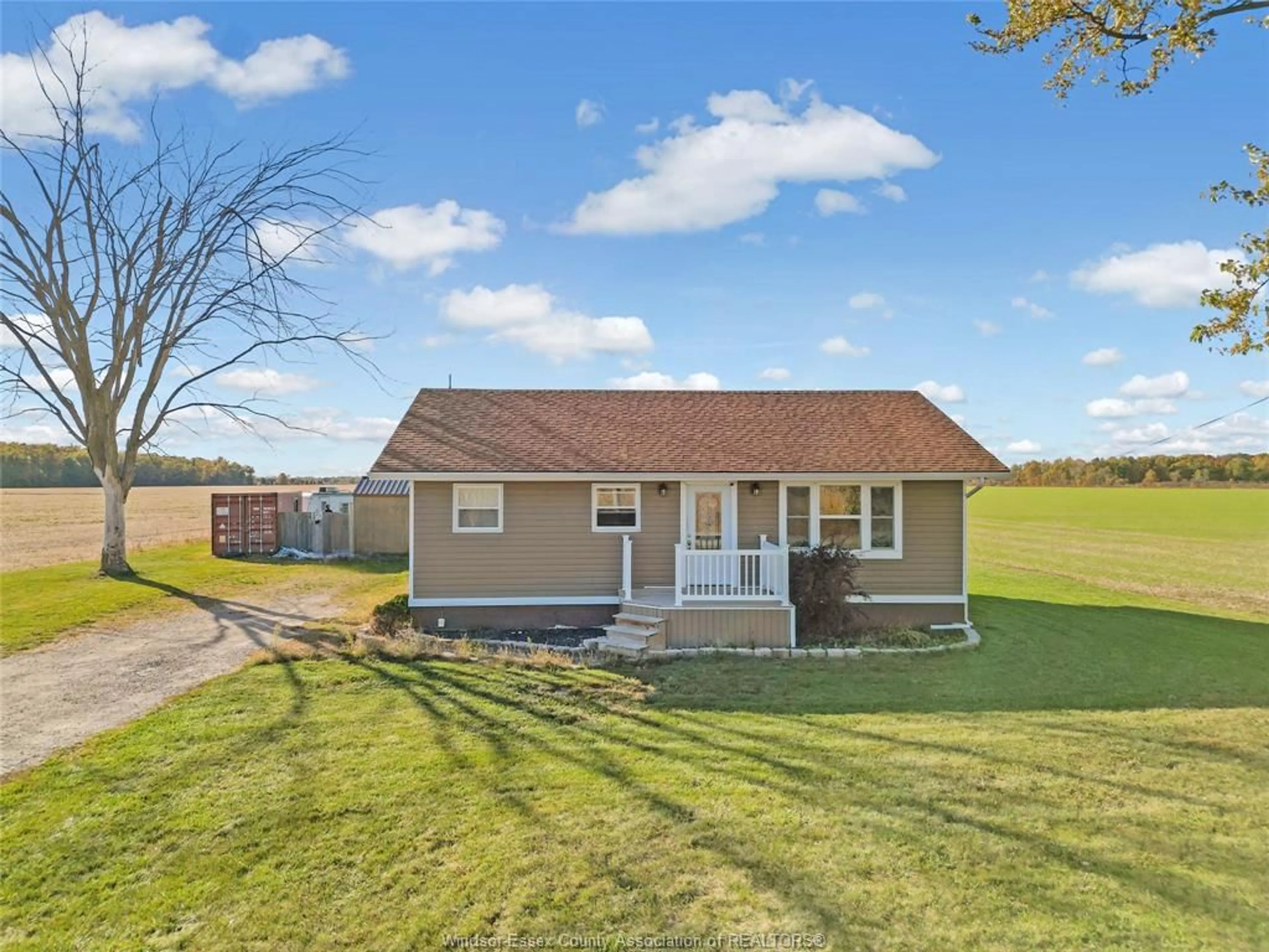 A pic from outside/outdoor area/front of a property/back of a property/a pic from drone, unknown for 9688 WALKER Rd, McGregor Ontario N0R 1J0