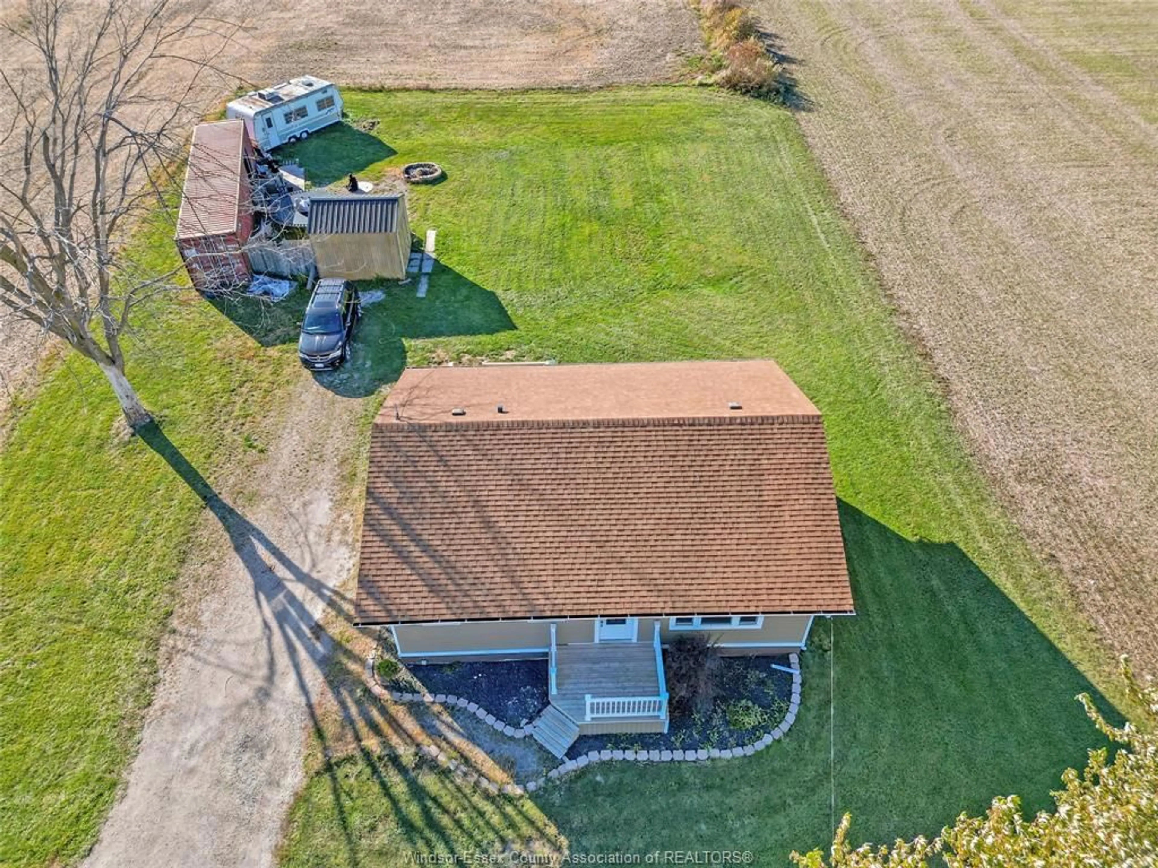 A pic from outside/outdoor area/front of a property/back of a property/a pic from drone, unknown for 9688 WALKER Rd, McGregor Ontario N0R 1J0