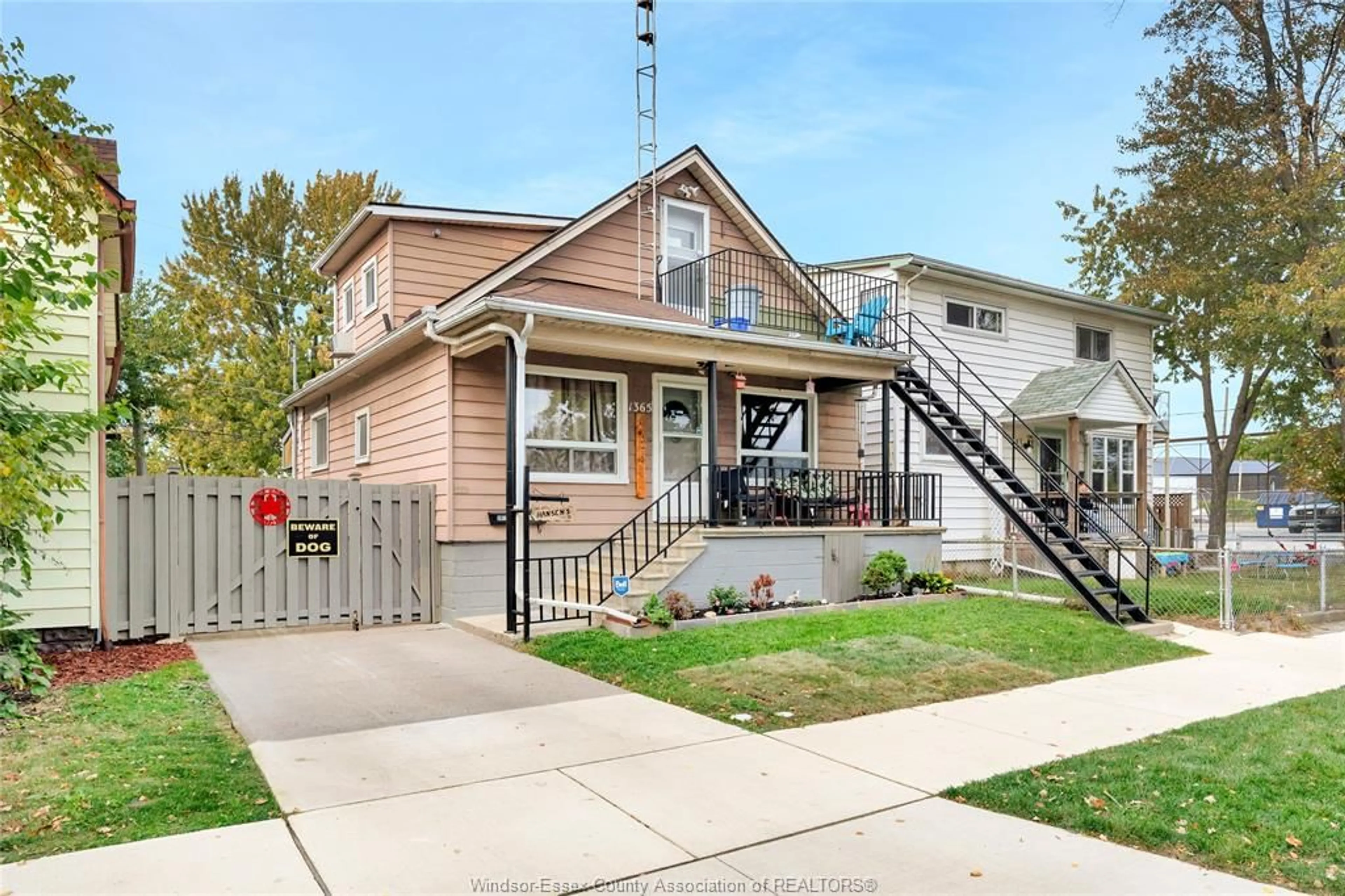 Home with vinyl exterior material, street for 1365 ALBERT St #103, Windsor Ontario N8Y 3R1