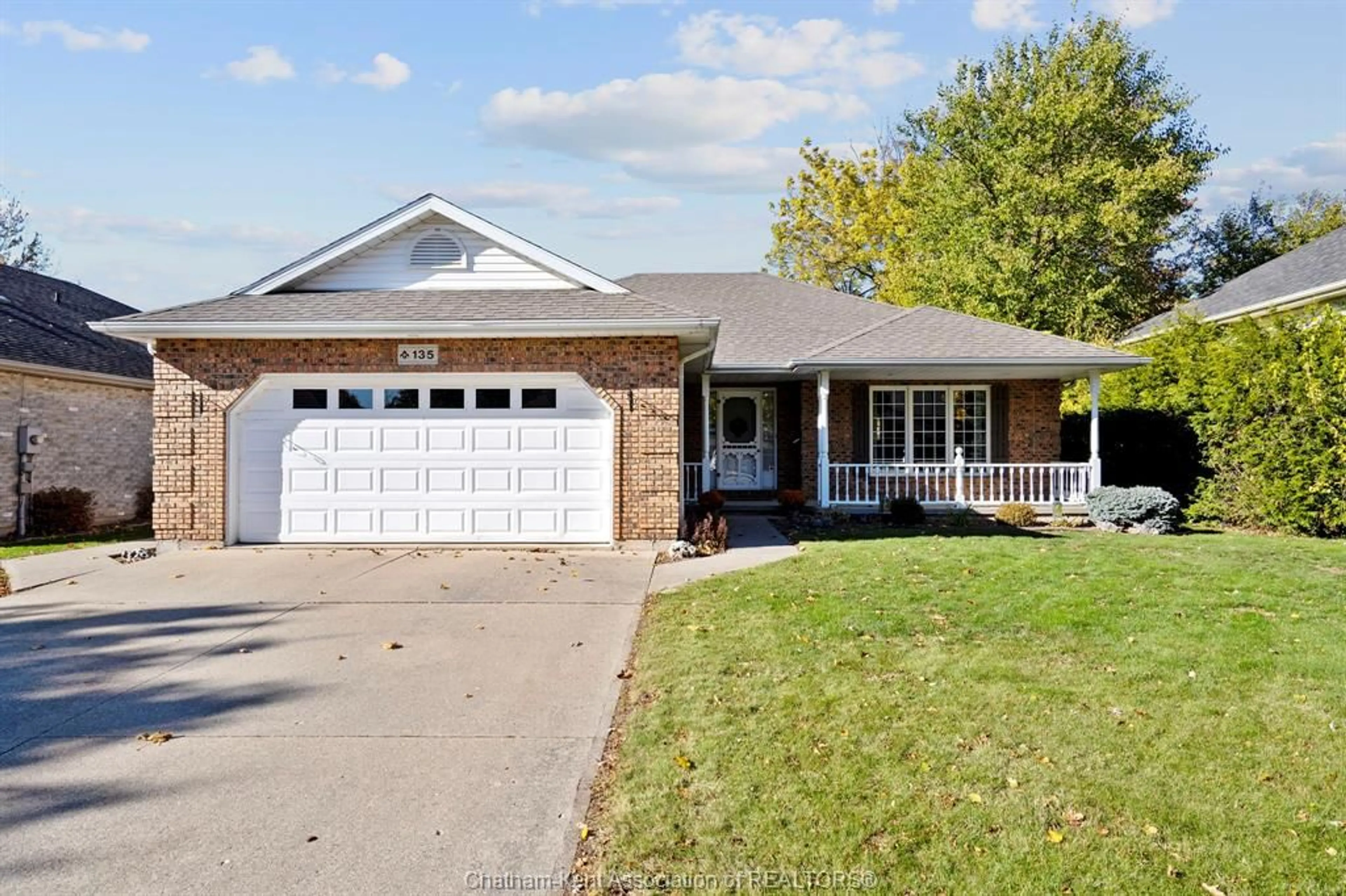 Home with brick exterior material, street for 135 Garden Path, Chatham Ontario N7L 5M3