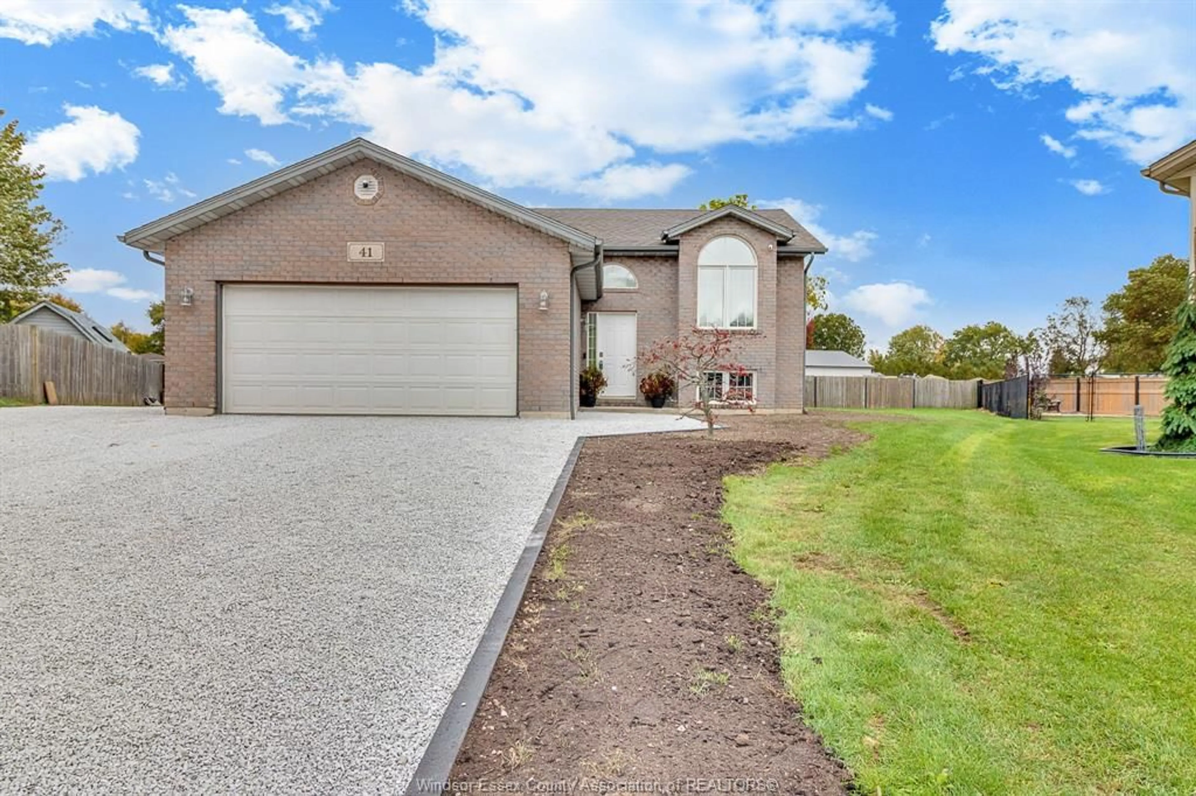 Home with brick exterior material, street for 41 LAURA Cres, Colchester Ontario N0R 1G0