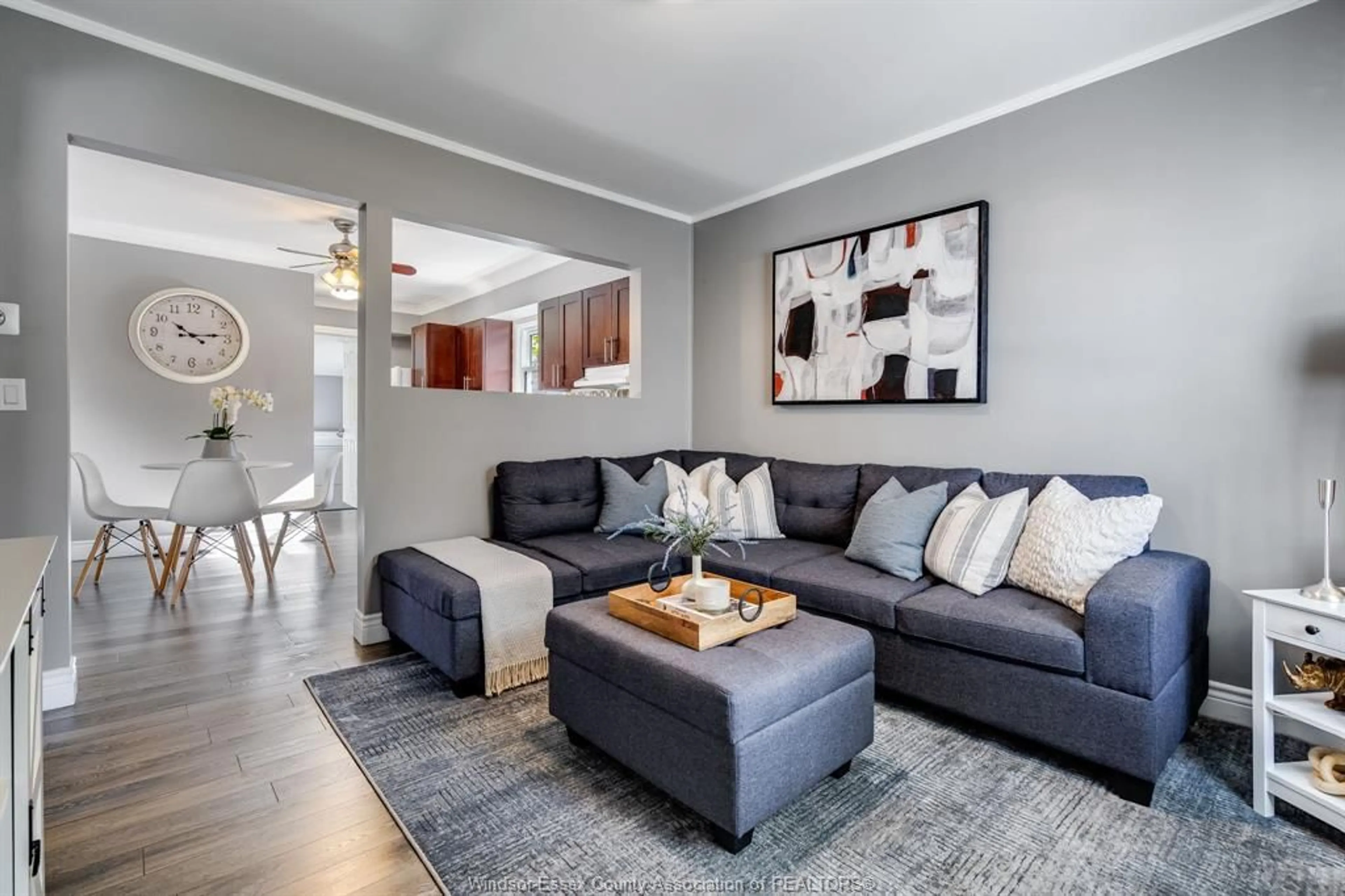 Living room with furniture, unknown for 2408 George Ave, Windsor Ontario N8W 4M5