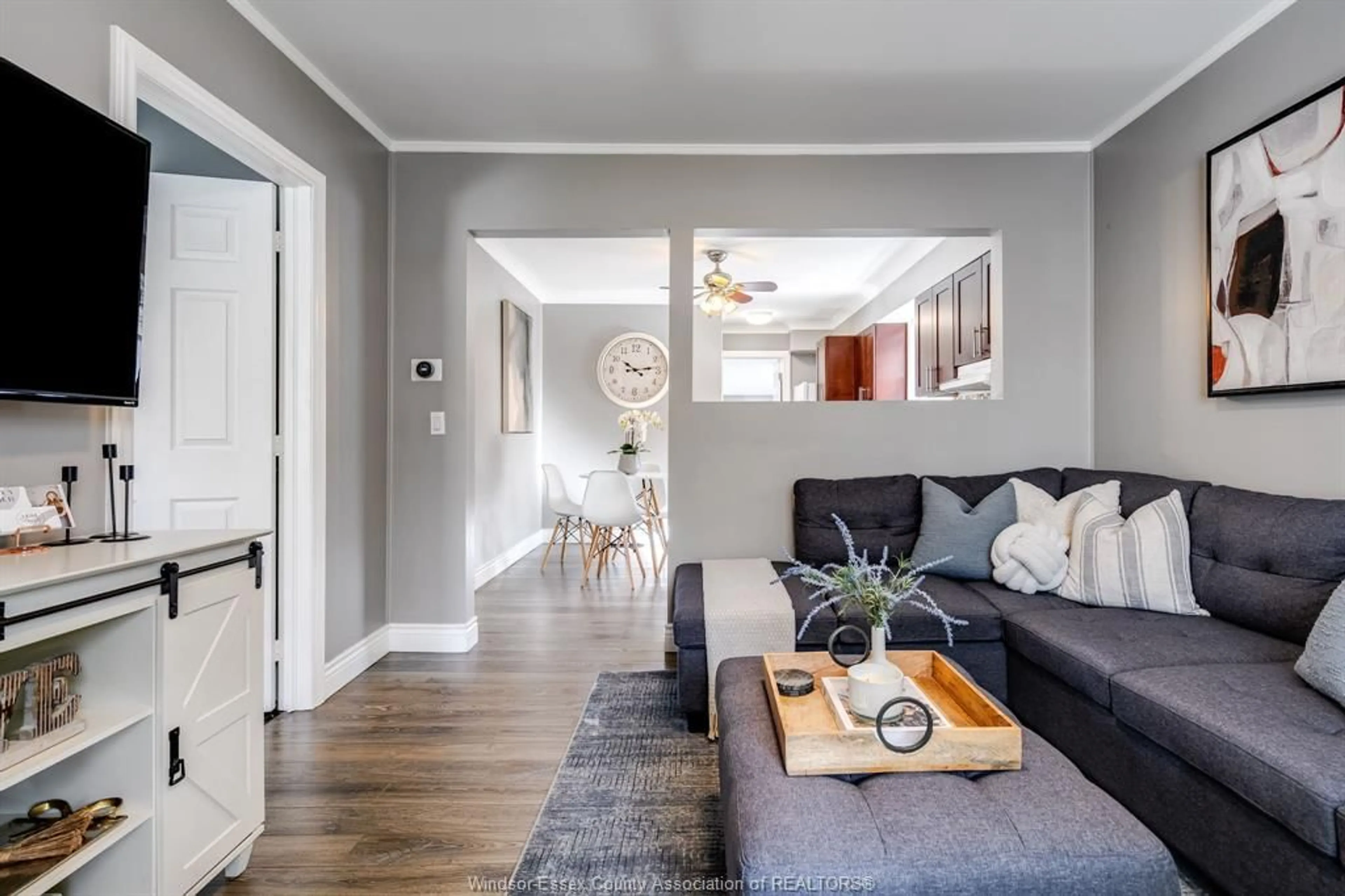 Living room with furniture, unknown for 2408 George Ave, Windsor Ontario N8W 4M5