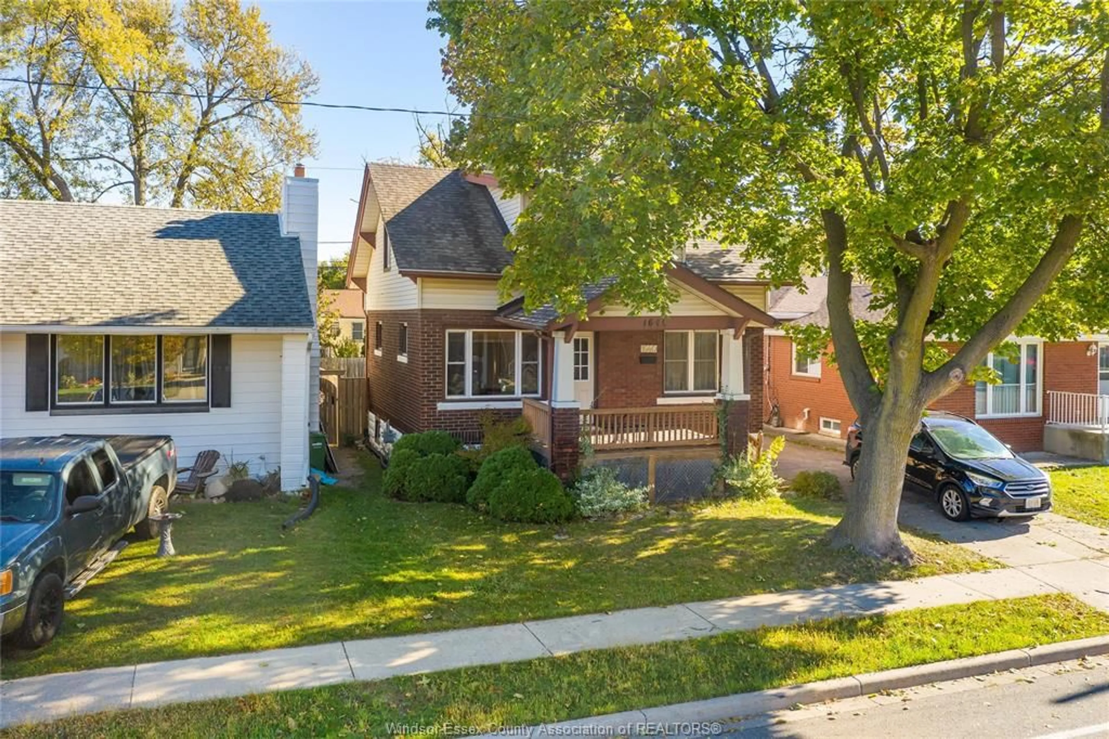 Home with brick exterior material, street for 1640 PILLETTE Rd, Windsor Ontario N8Y 3C5