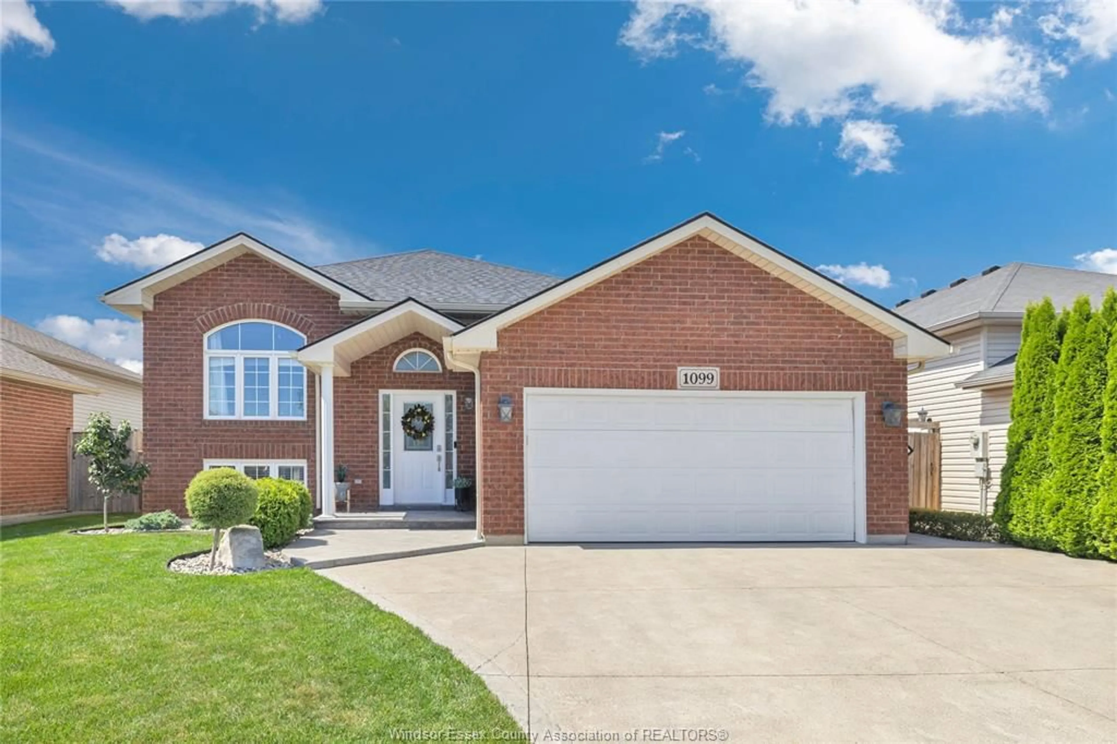 Home with brick exterior material, street for 1099 CLOVER, Windsor Ontario N8P 1W1