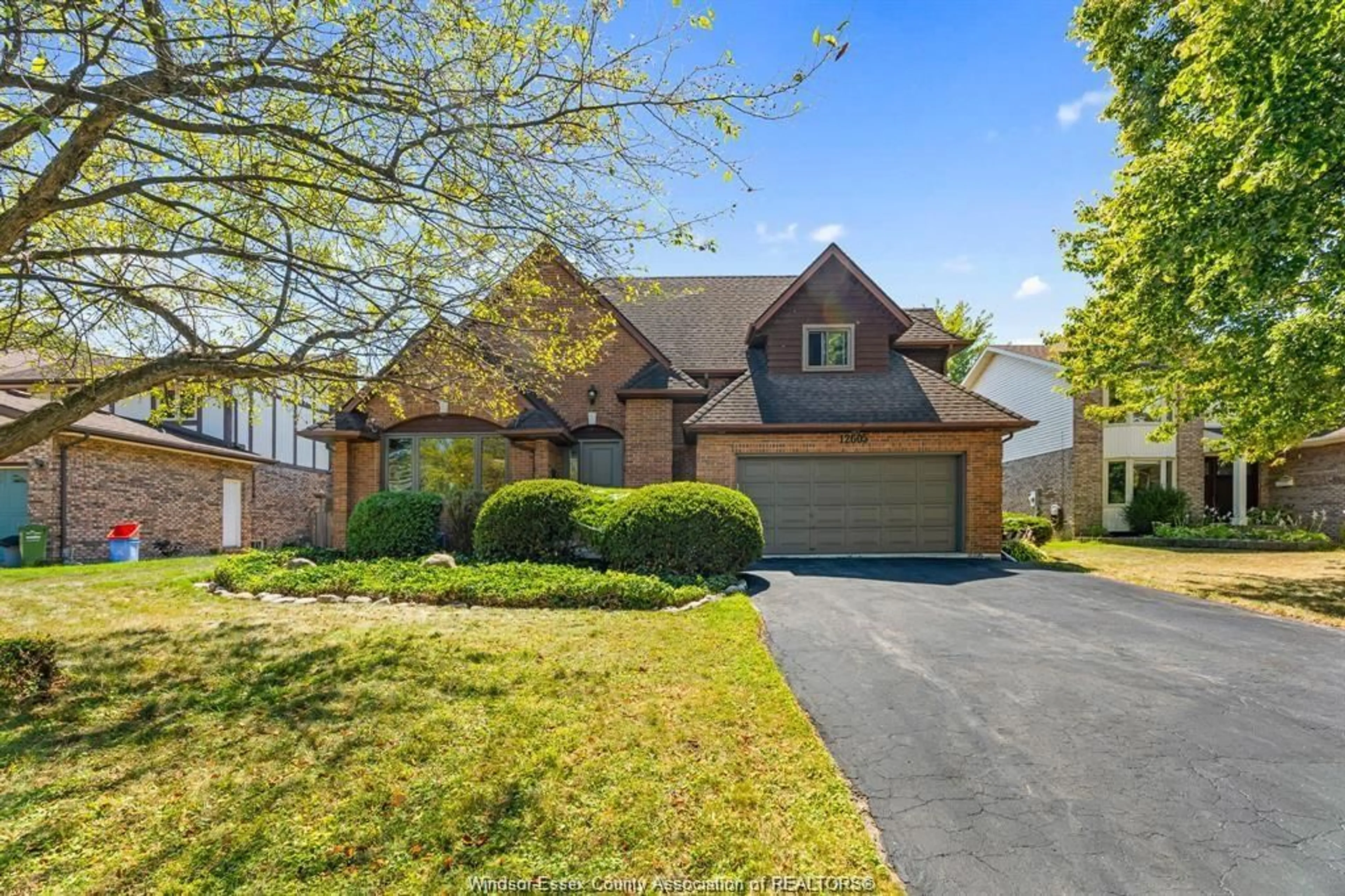 Home with brick exterior material, street for 12605 LITTLE RIVER Blvd, Tecumseh Ontario N8N 4B9