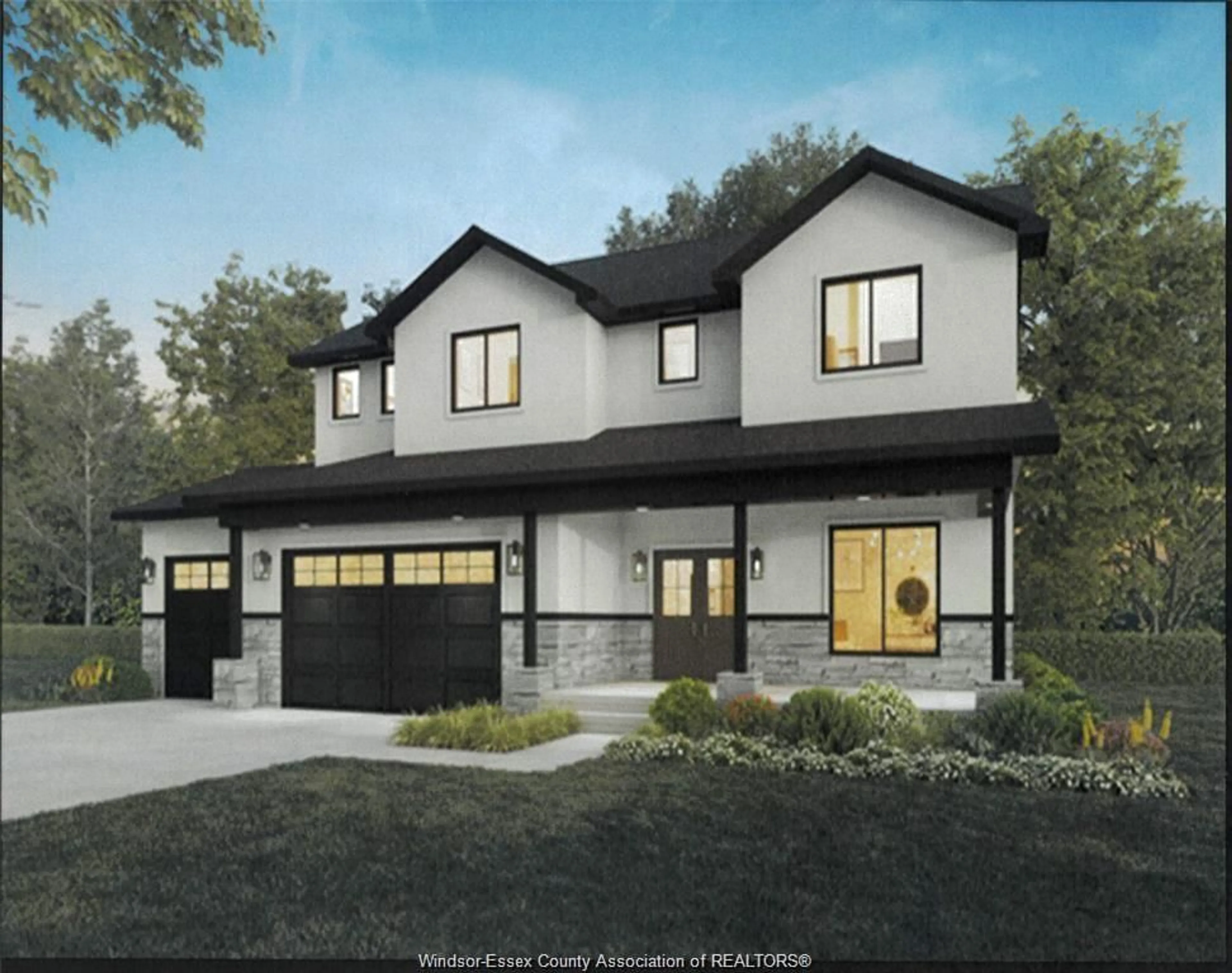 Home with brick exterior material, street for 32 BRITTANY Cres, Amherstburg Ontario N9V 2R7