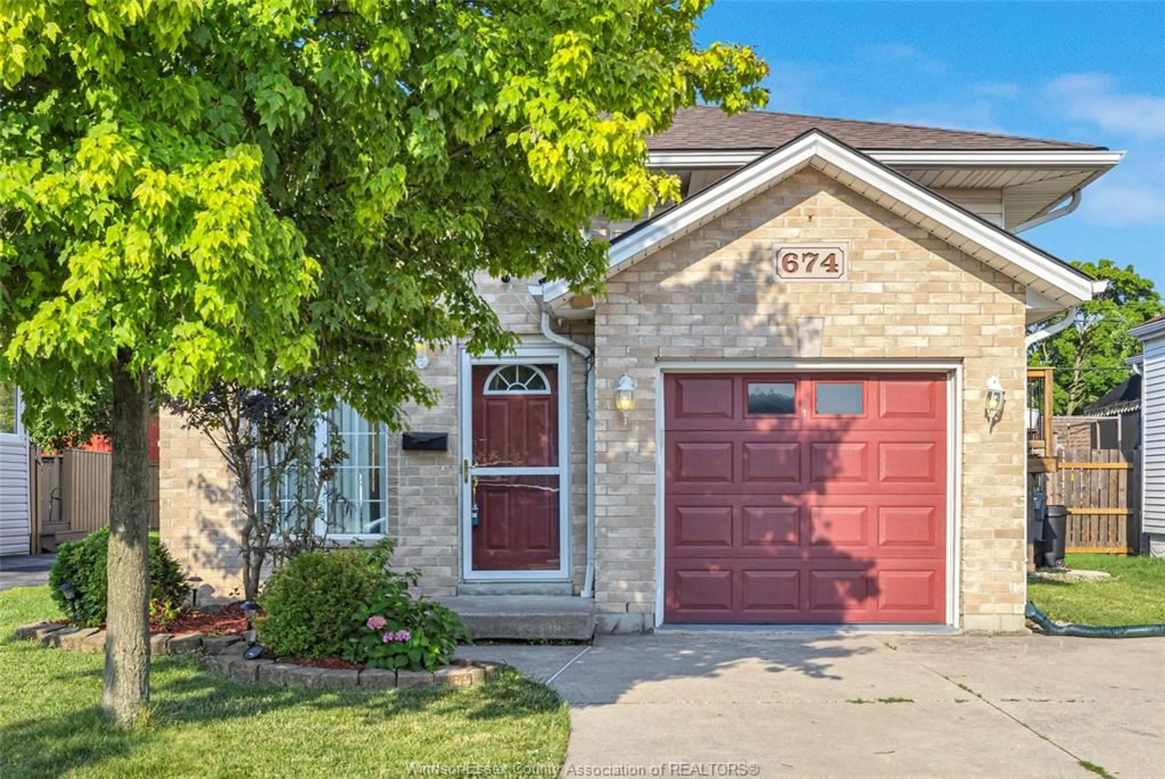 Home with brick exterior material, street for 674 LABUTE, Tecumseh Ontario N8N 2B3