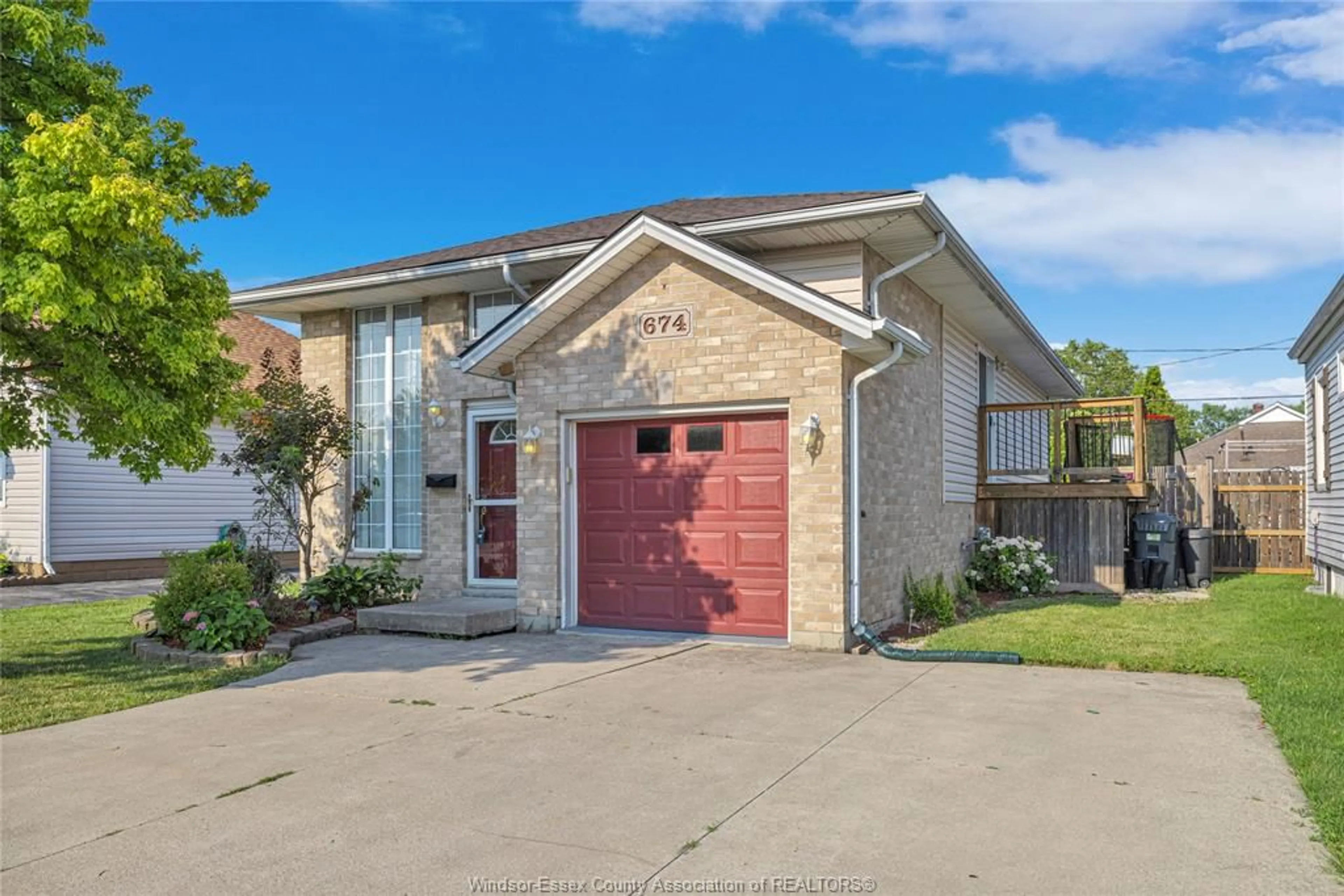 Home with brick exterior material, street for 674 LABUTE, Tecumseh Ontario N8N 2B3