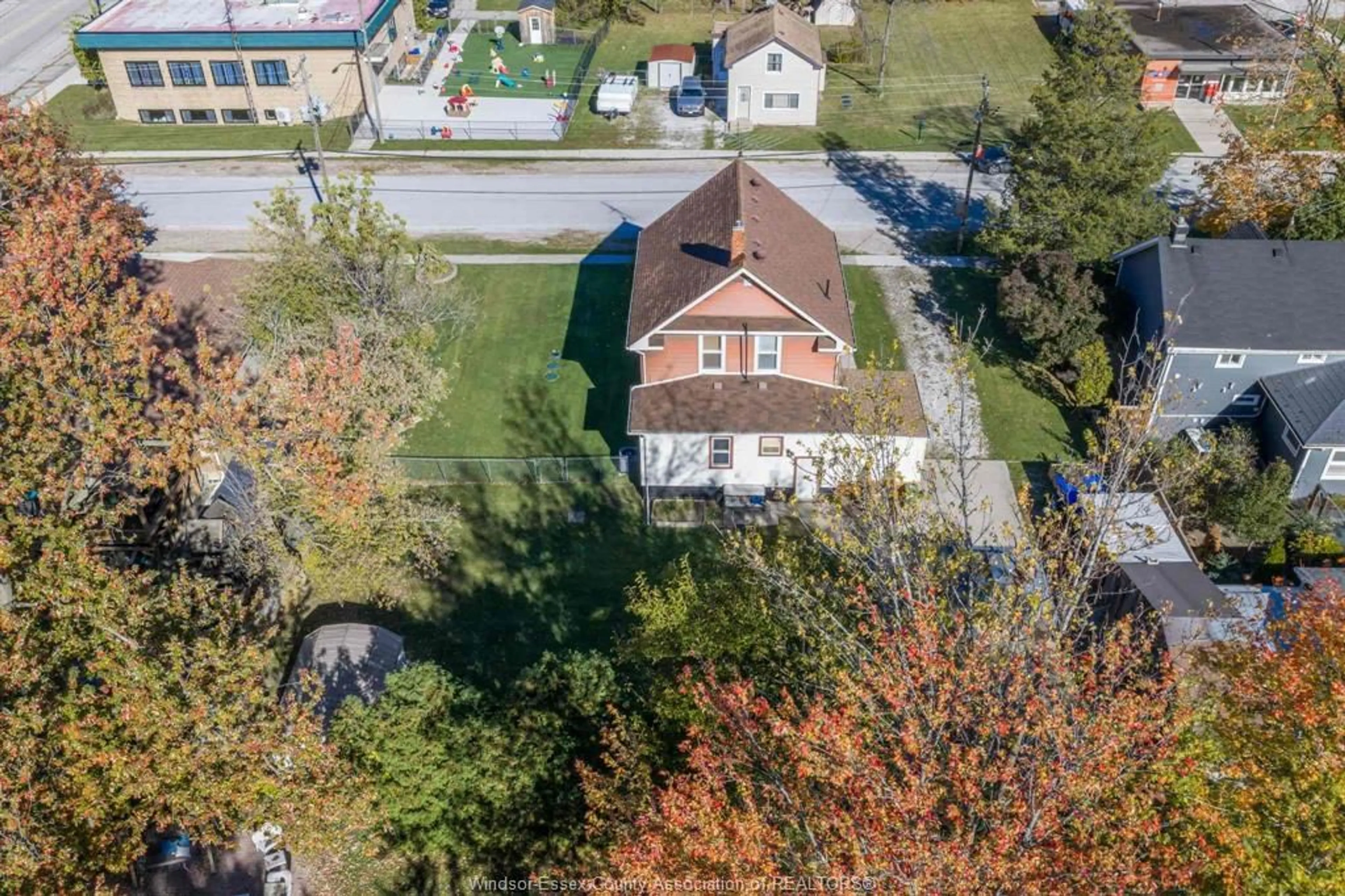 A pic from outside/outdoor area/front of a property/back of a property/a pic from drone, street for 70 King, Lakeshore Ontario N0R 1V0