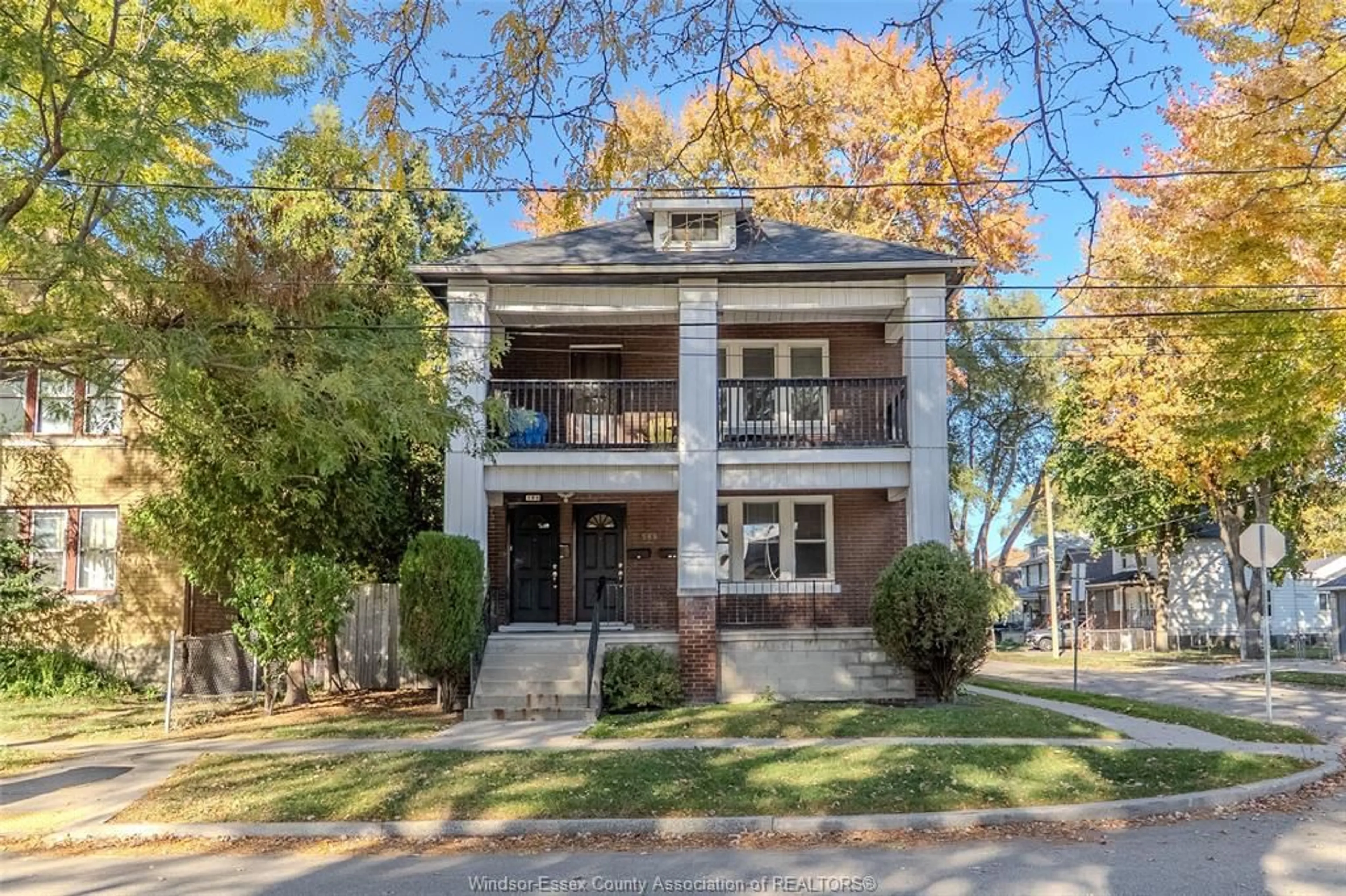 Home with brick exterior material, street for 586-588 South St, Windsor Ontario N9C 2W9