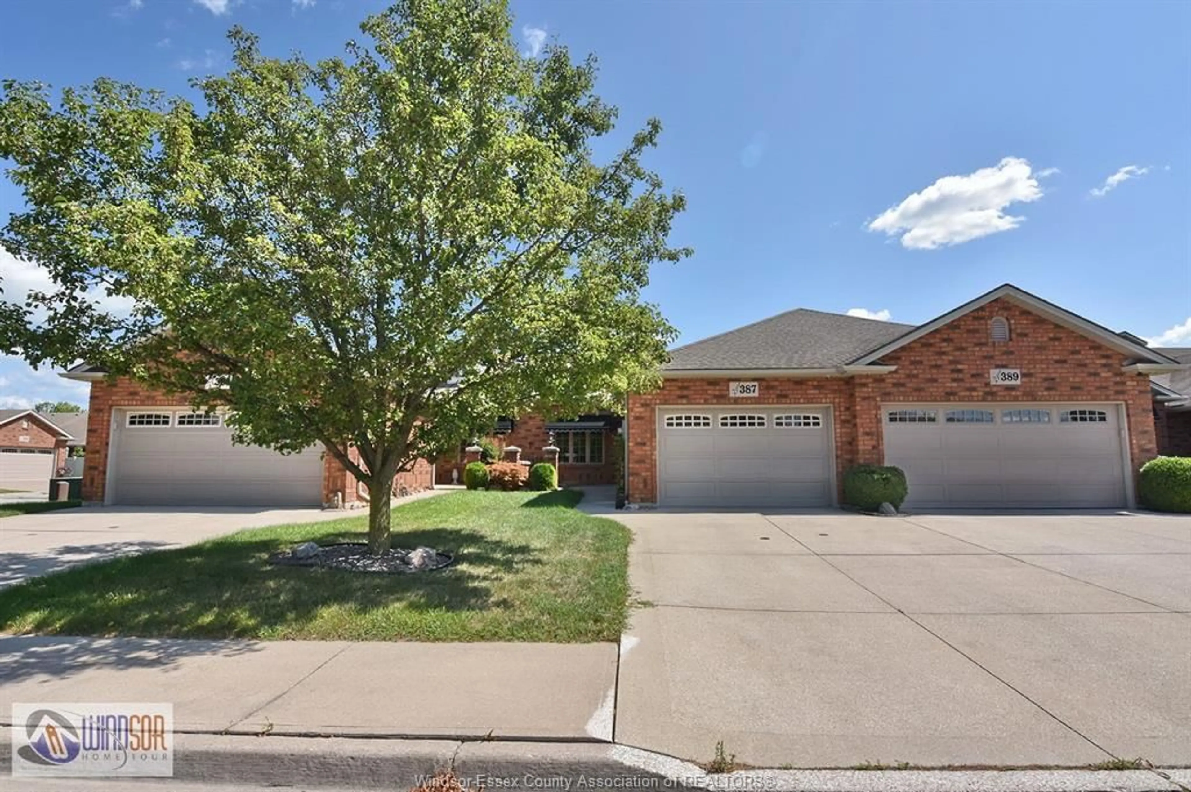 Home with brick exterior material, street for 387 MILLSTONE Lane, Belle River Ontario N8L 0P4