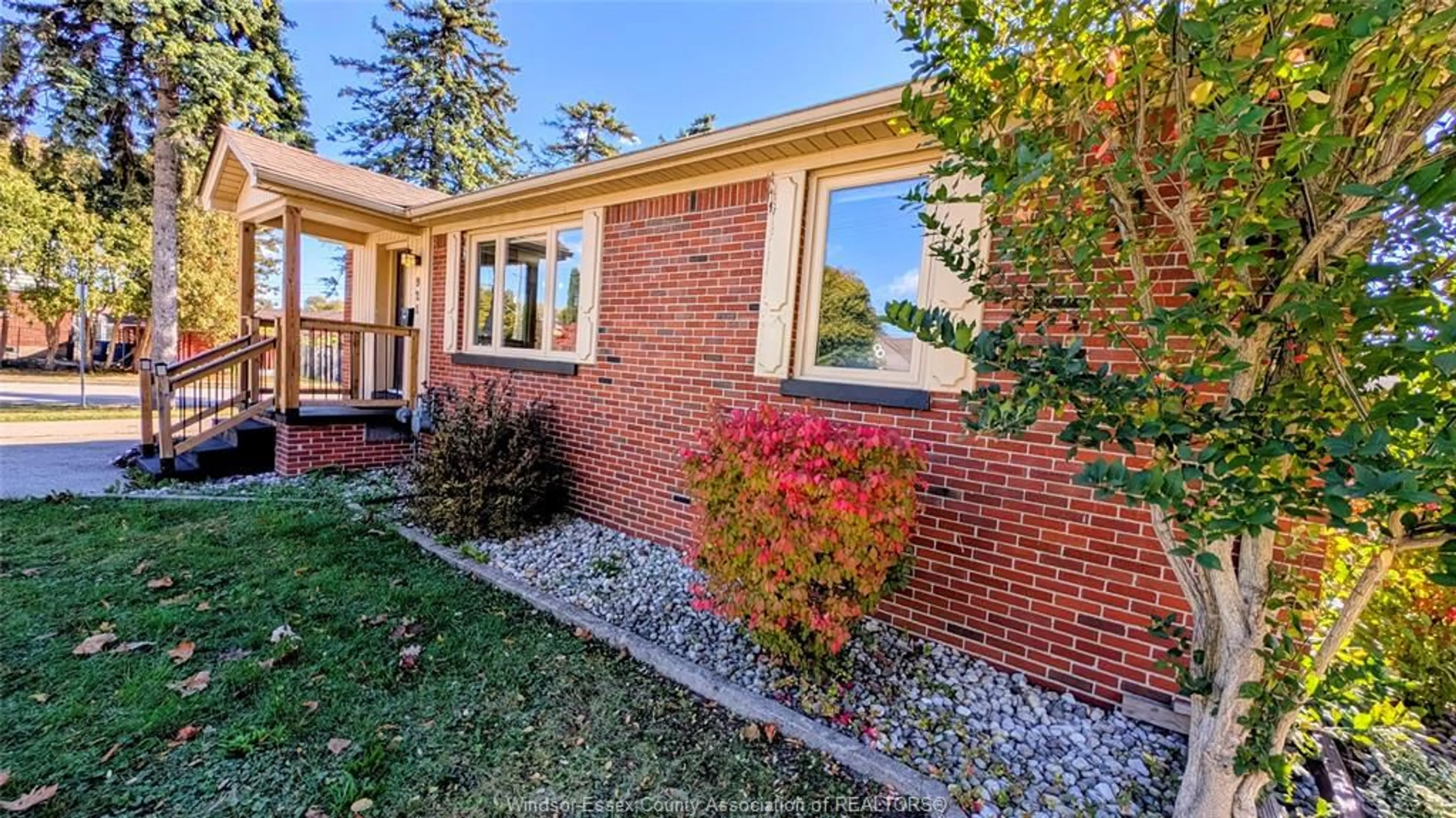 Home with brick exterior material, street for 921 GRAND MARAIS Rd, Windsor Ontario N9E 1C2