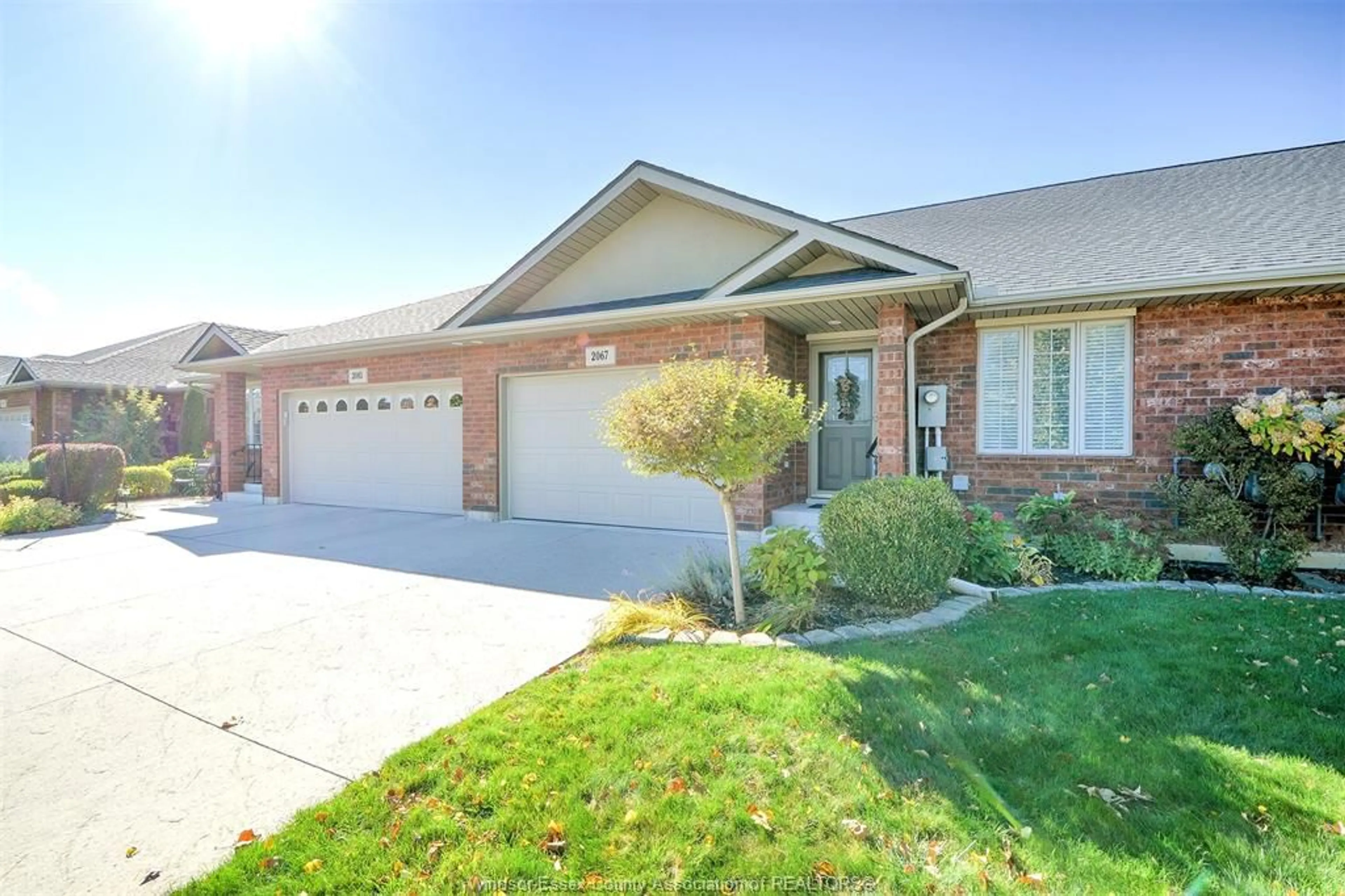 Home with brick exterior material, street for 2067 KATELLA, Windsor Ontario N8P 0A4