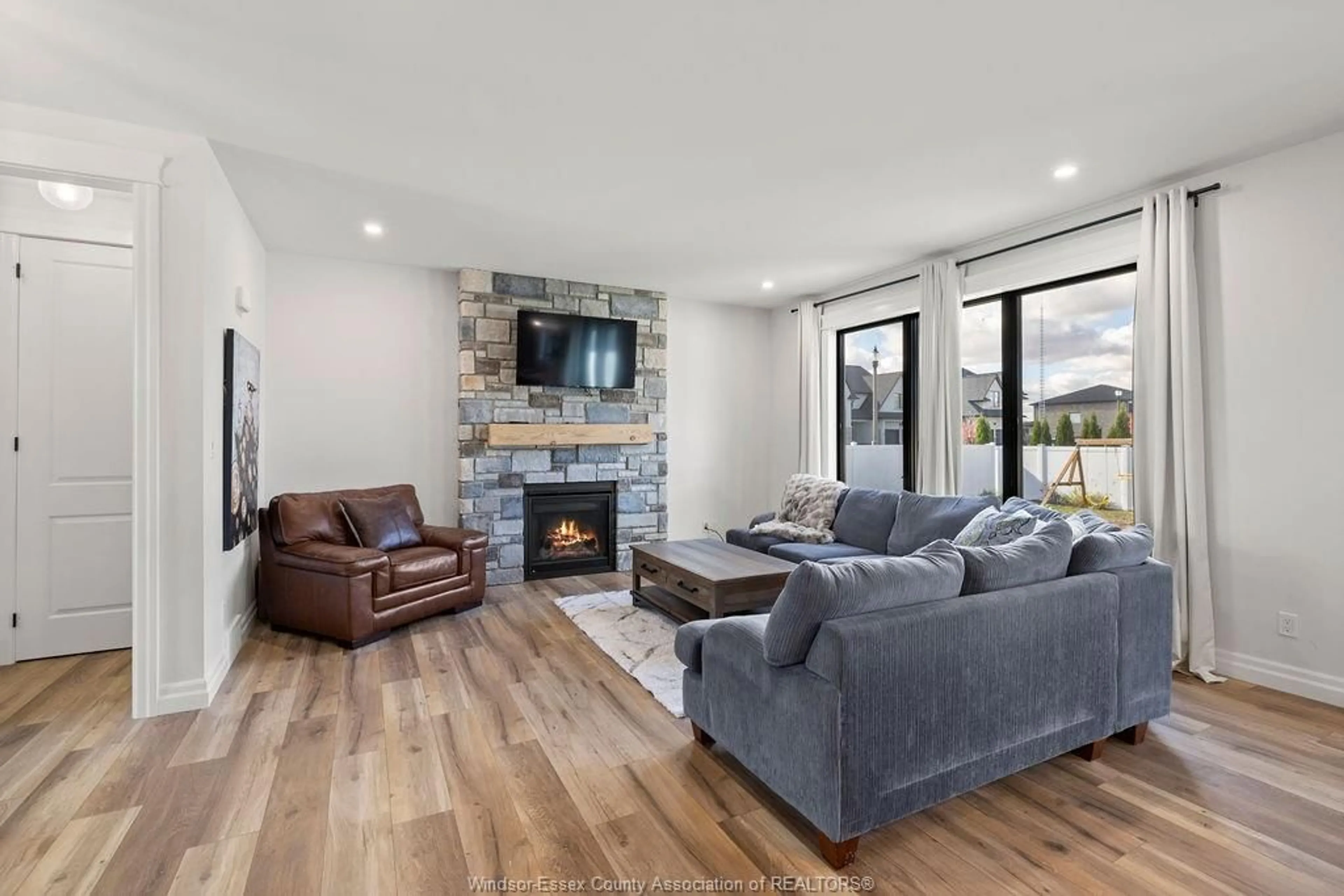 Living room with furniture, unknown for 366 CHRISTINE, Belle River Ontario N8L 1B6