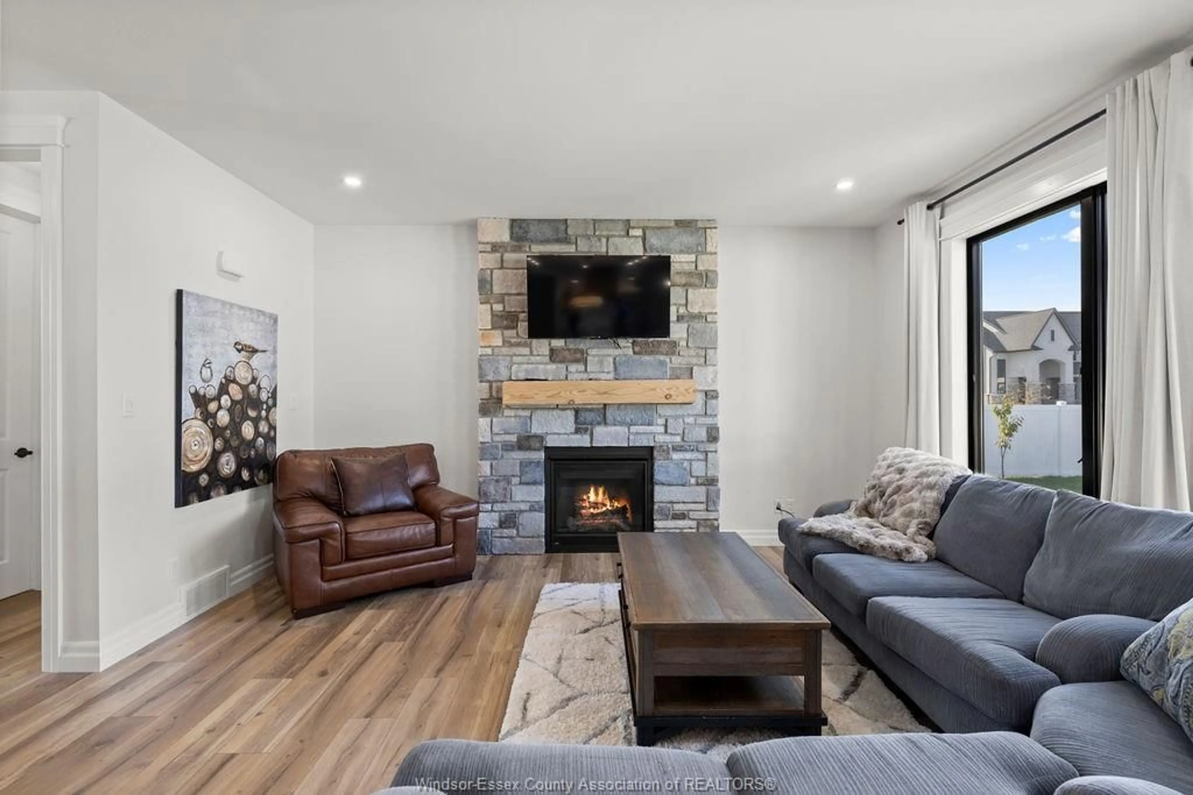 Living room with furniture, unknown for 366 CHRISTINE, Belle River Ontario N8L 1B6