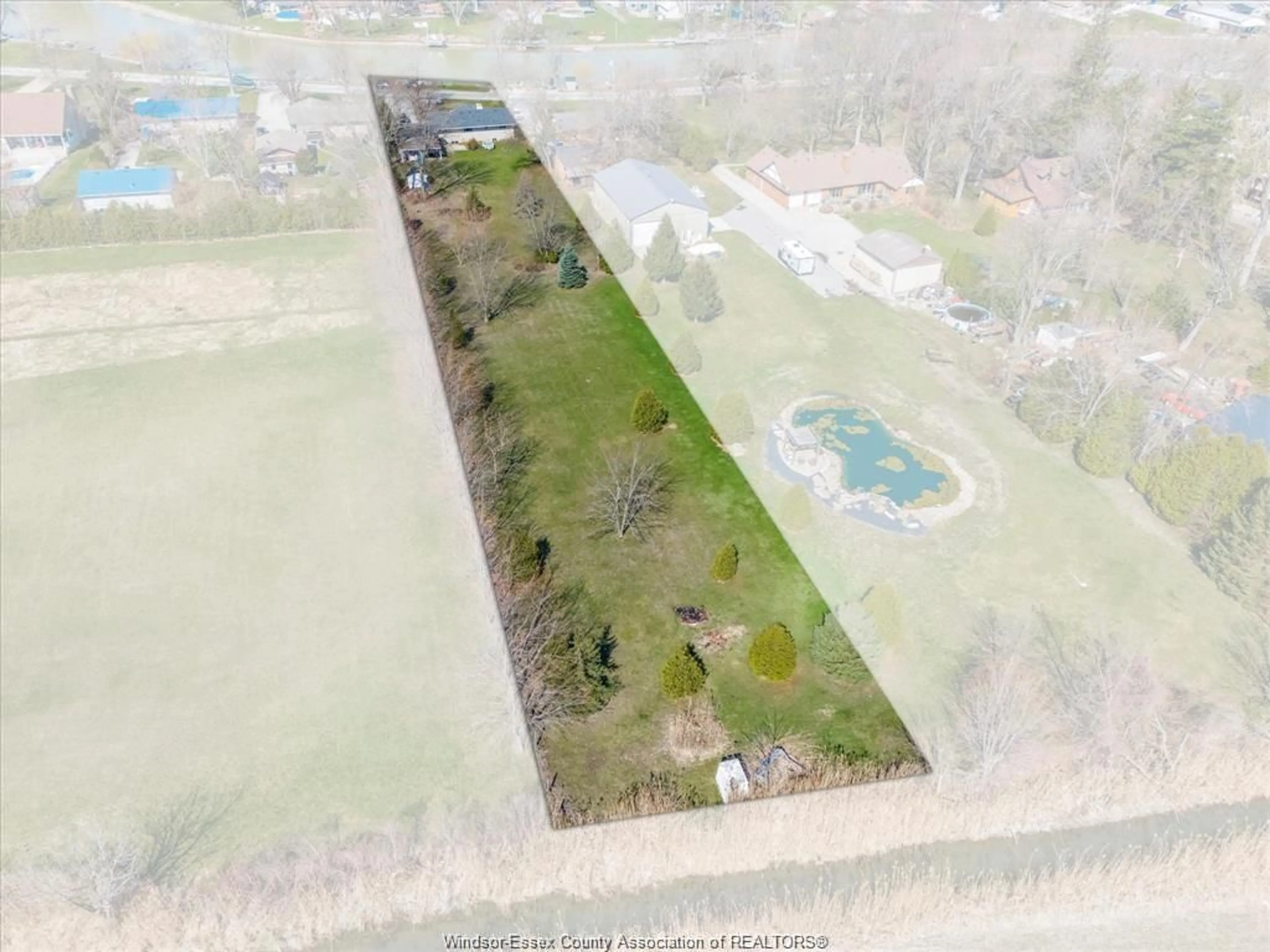 A pic from outside/outdoor area/front of a property/back of a property/a pic from drone, water/lake/river/ocean view for 314 EAST RUSCOM RIVER Rd, Lakeshore Ontario N0R 1S0