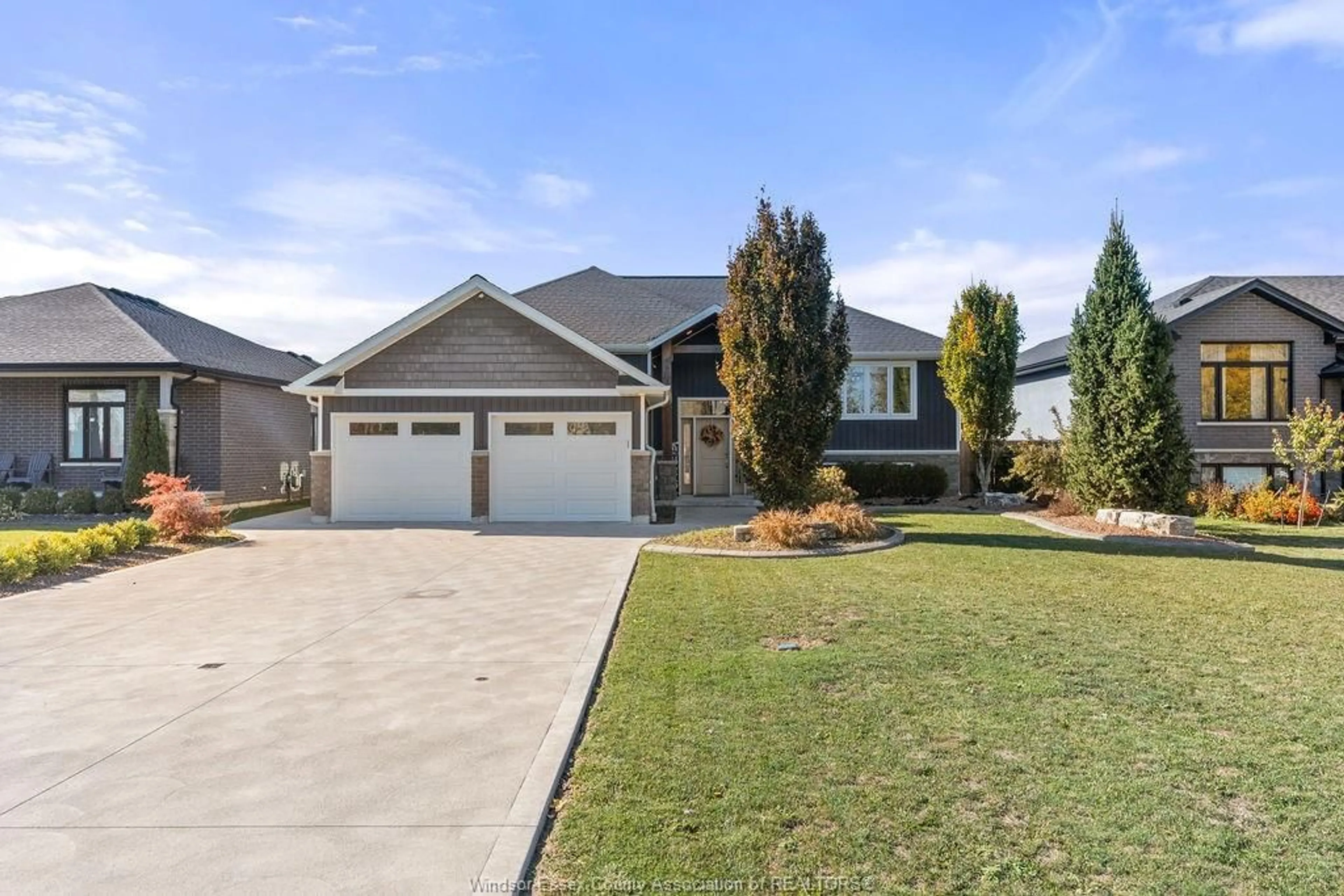 Home with brick exterior material, street for 375 COUNTY RD 2, Belle River Ontario N0R 1A0