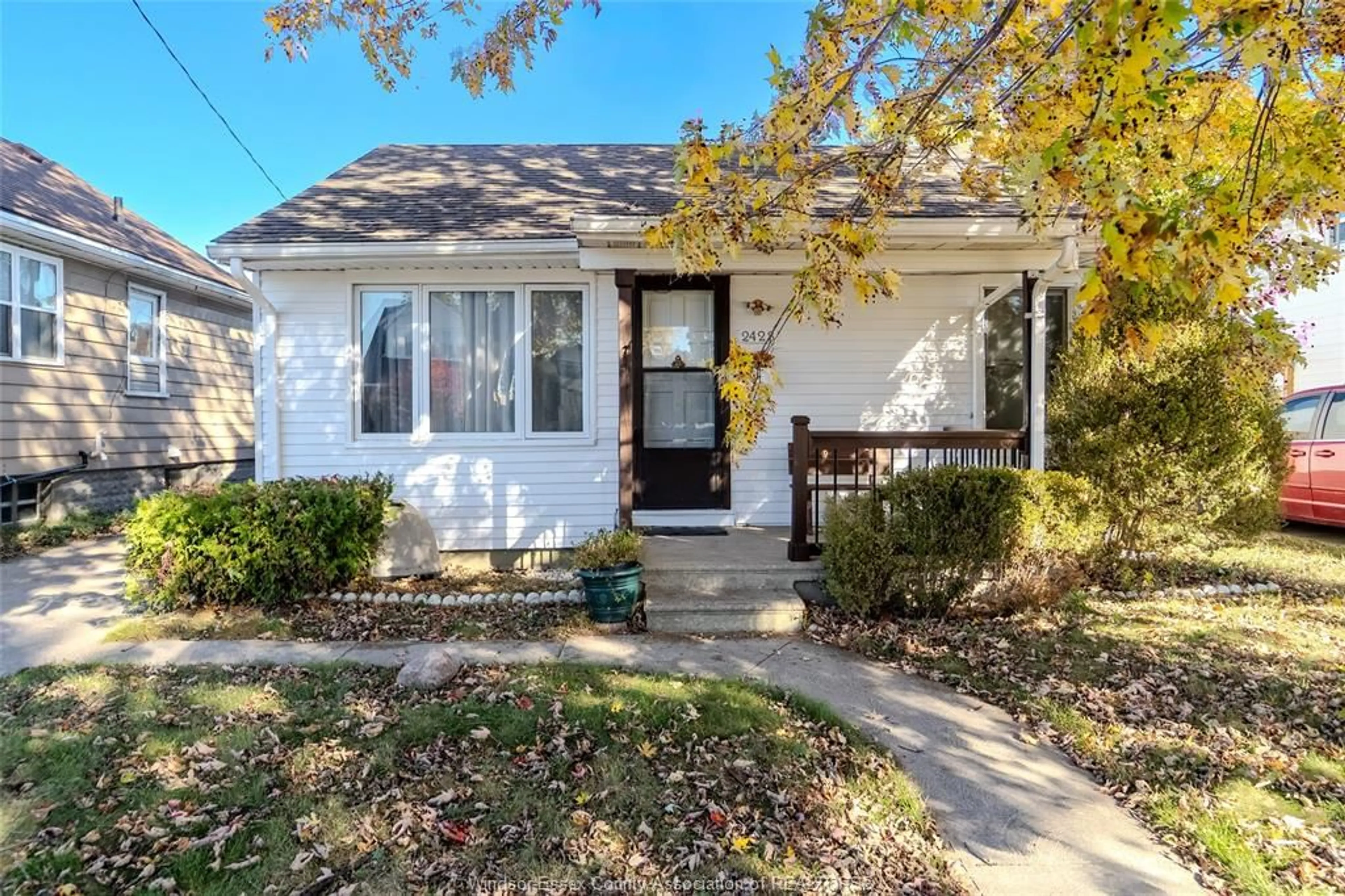 Home with vinyl exterior material, street for 2428 Highland Ave, Windsor Ontario N8X 3S7