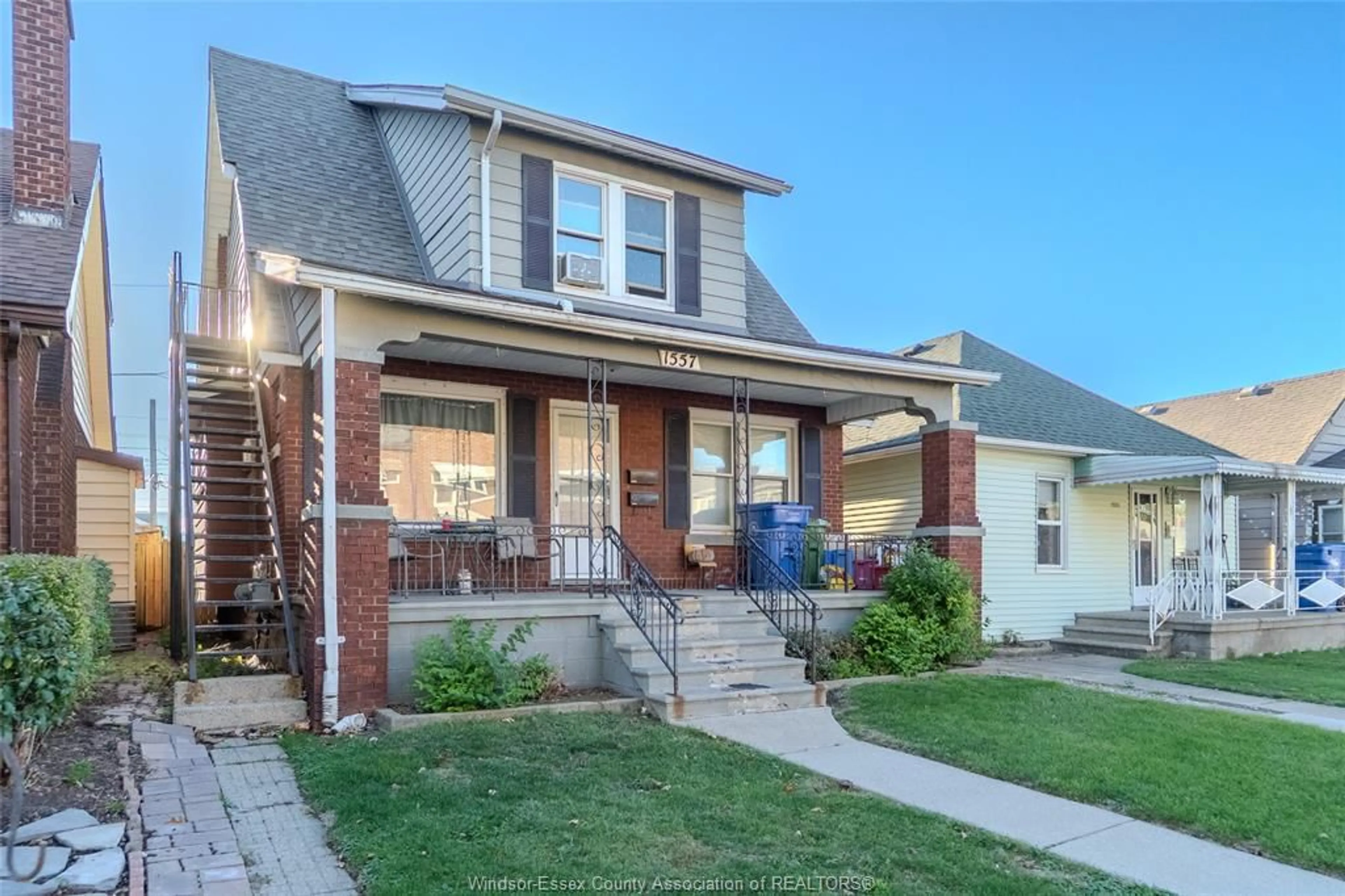 Home with brick exterior material, street for 1557 Goyeau St, Windsor Ontario N8X 3L3