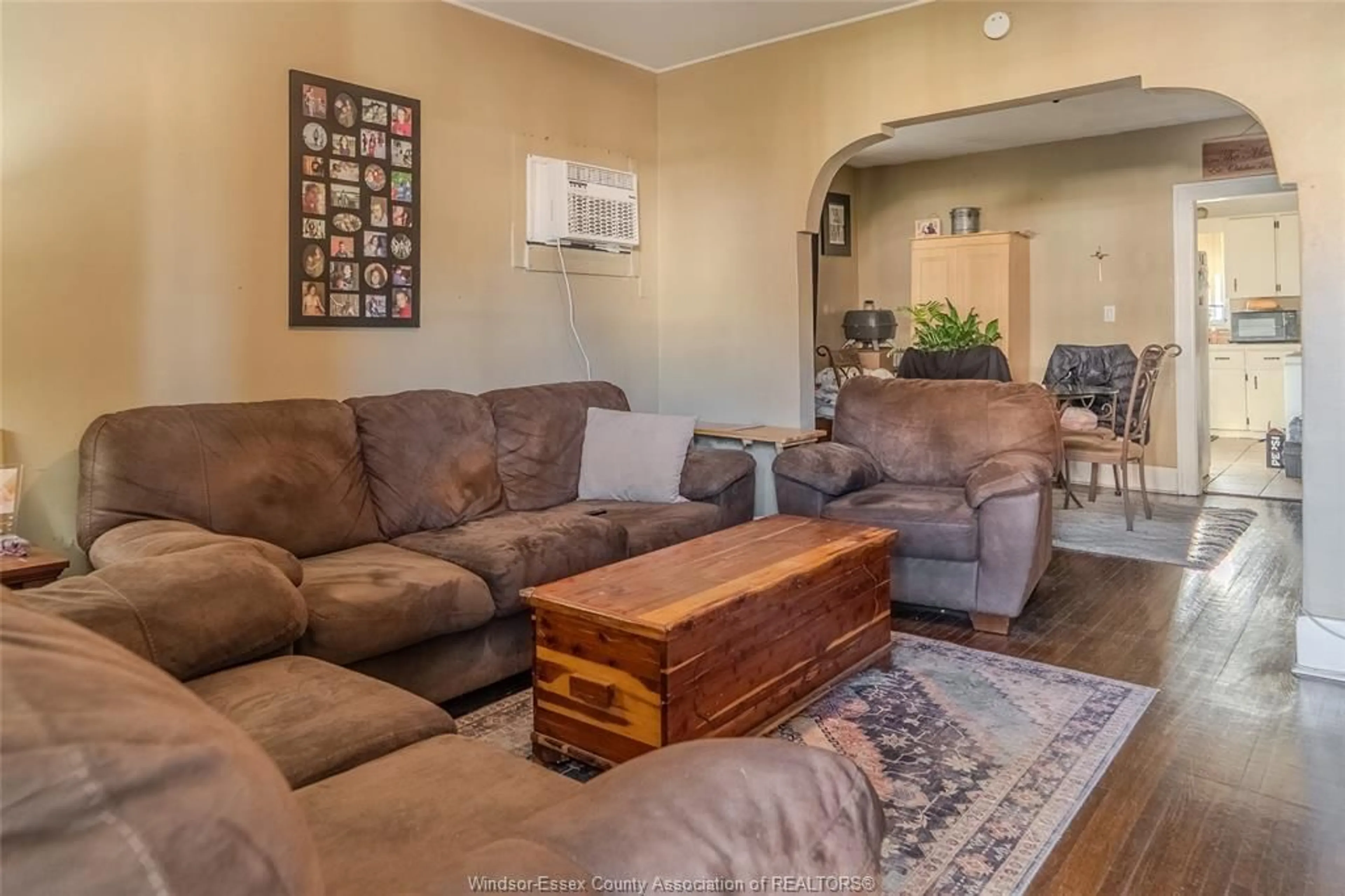 Living room with furniture, unknown for 1557 Goyeau St, Windsor Ontario N8X 3L3