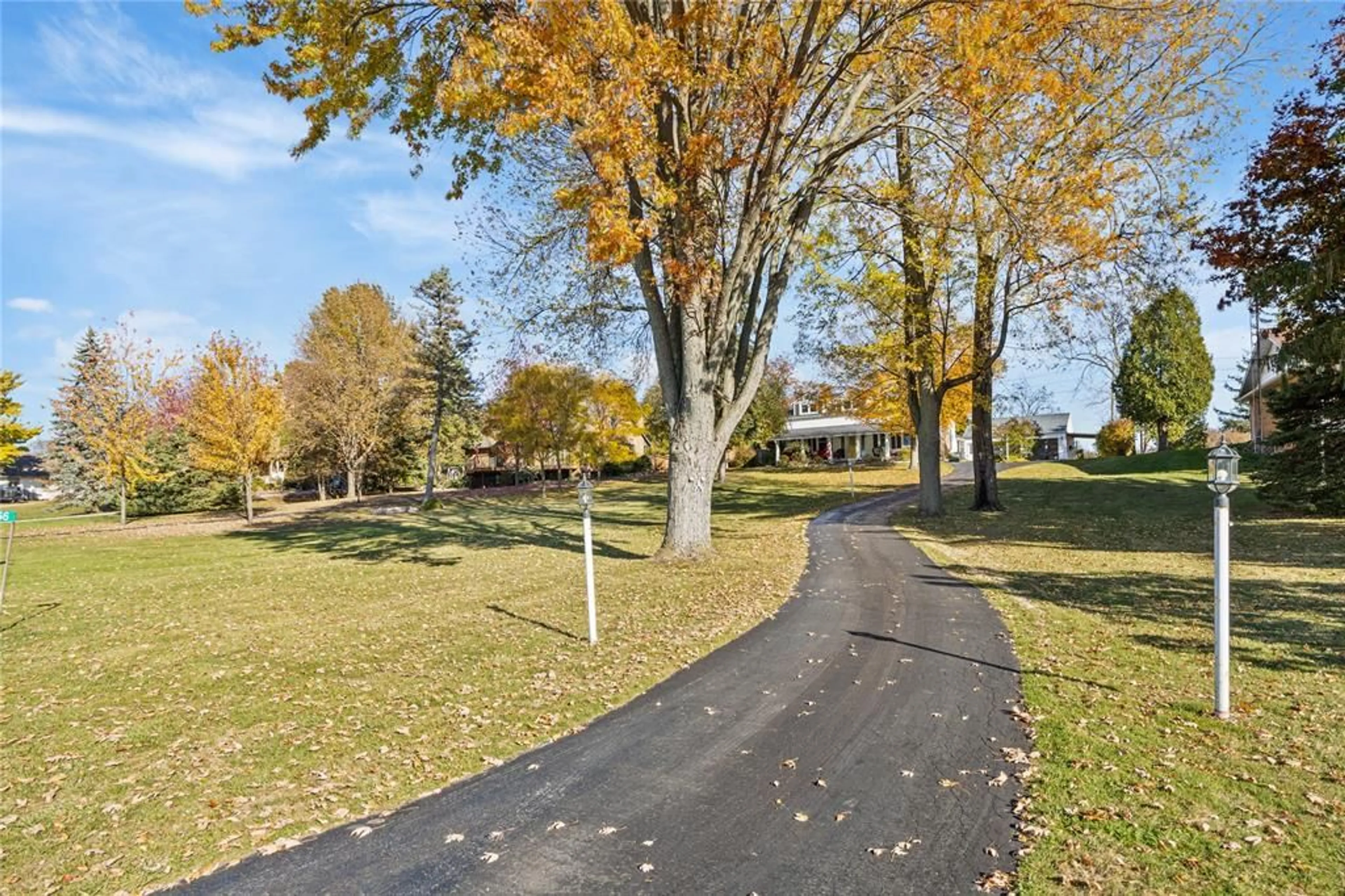 A pic from outside/outdoor area/front of a property/back of a property/a pic from drone, street for 1266 St Clair Pky, Moore Township Ontario N0N 1H0