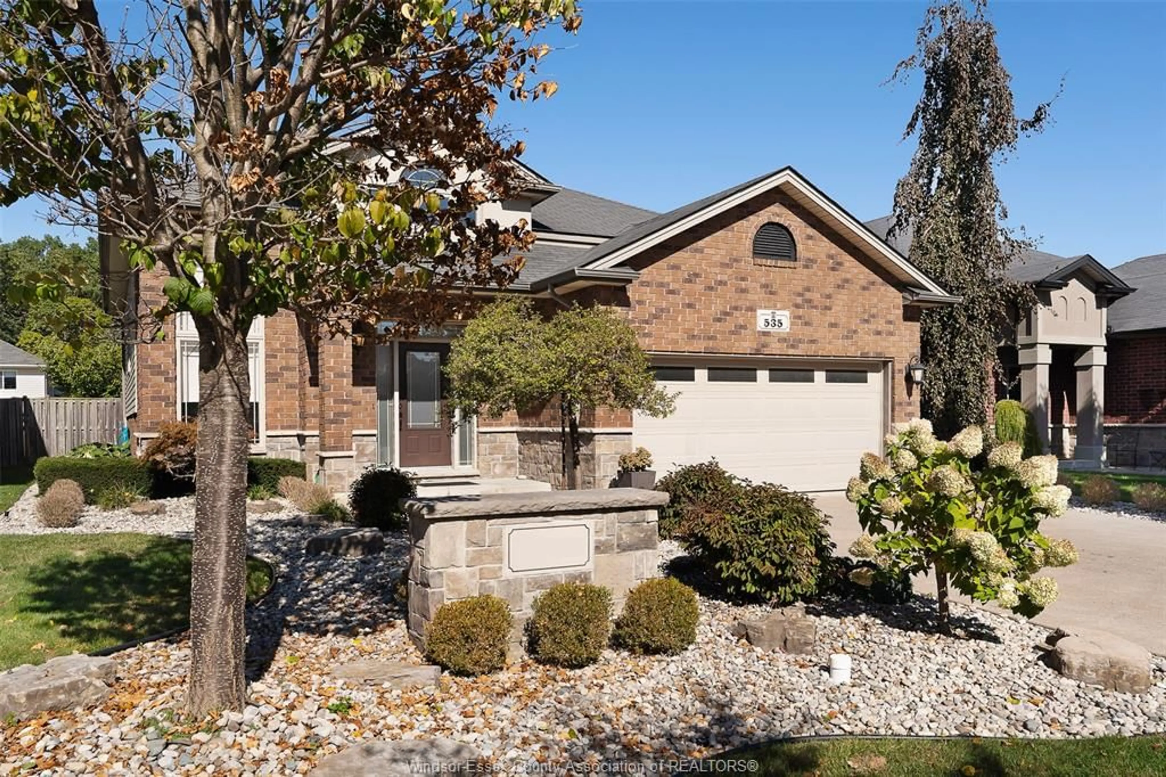 Home with brick exterior material, street for 535 DUNN Ave, LaSalle Ontario N9J 0A4