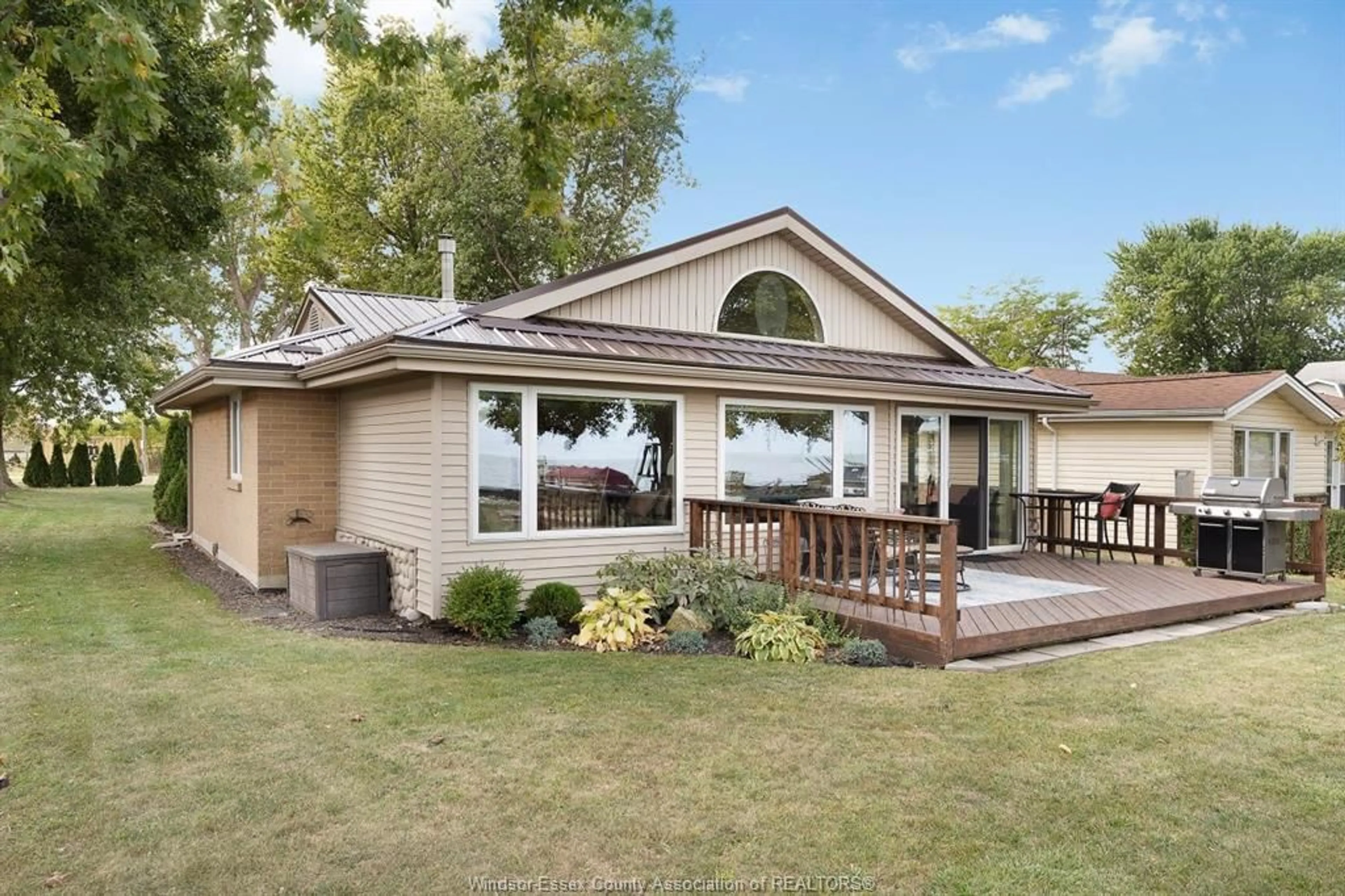 Home with vinyl exterior material, water/lake/river/ocean view for 12670 LAFORET BEACH, Lakeshore Ontario N0R 1N0