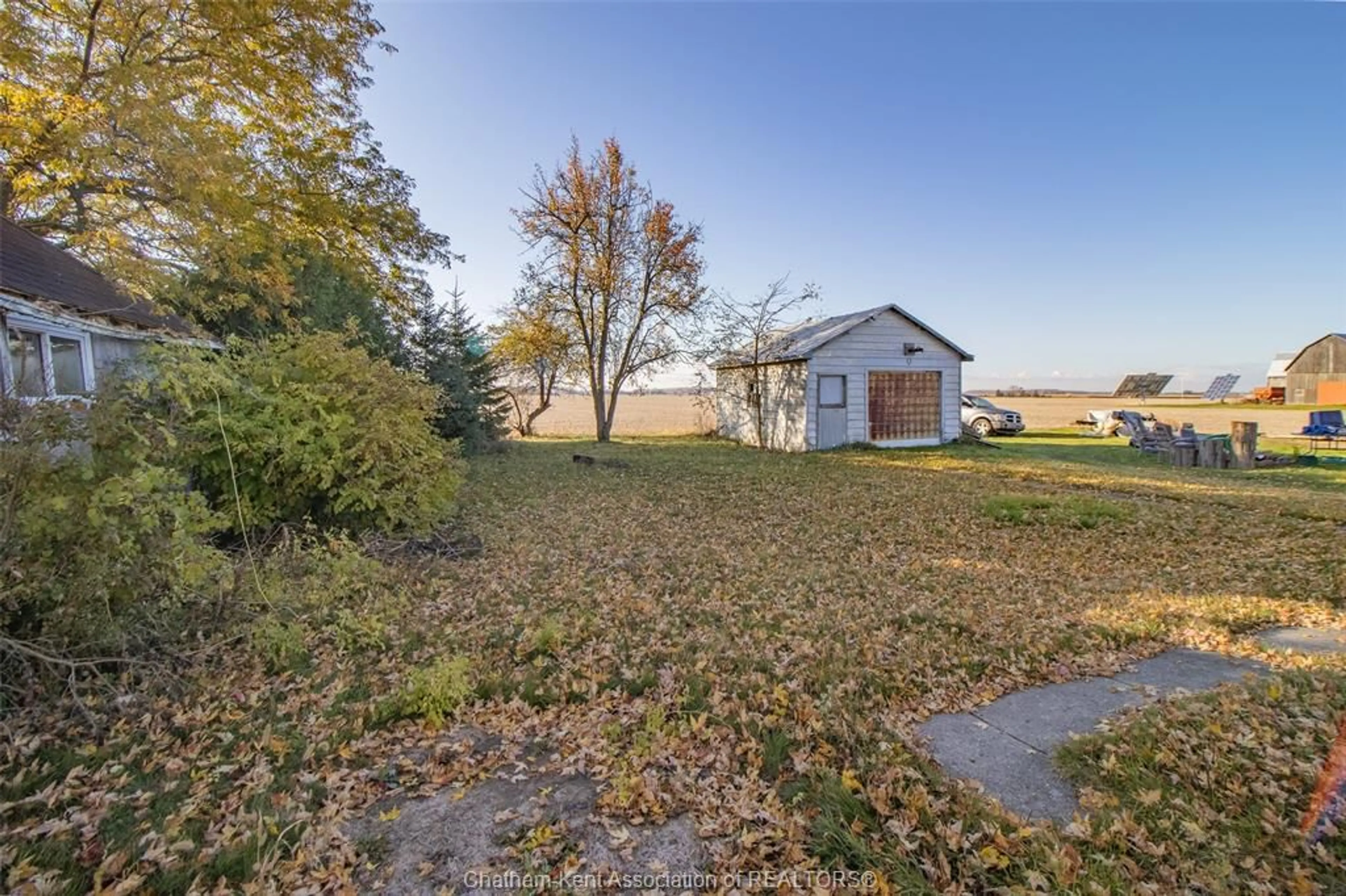 A pic from outside/outdoor area/front of a property/back of a property/a pic from drone, water/lake/river/ocean view for 6465 Moore Street ..., Brooke-Alvinston Ontario N0N 1K0
