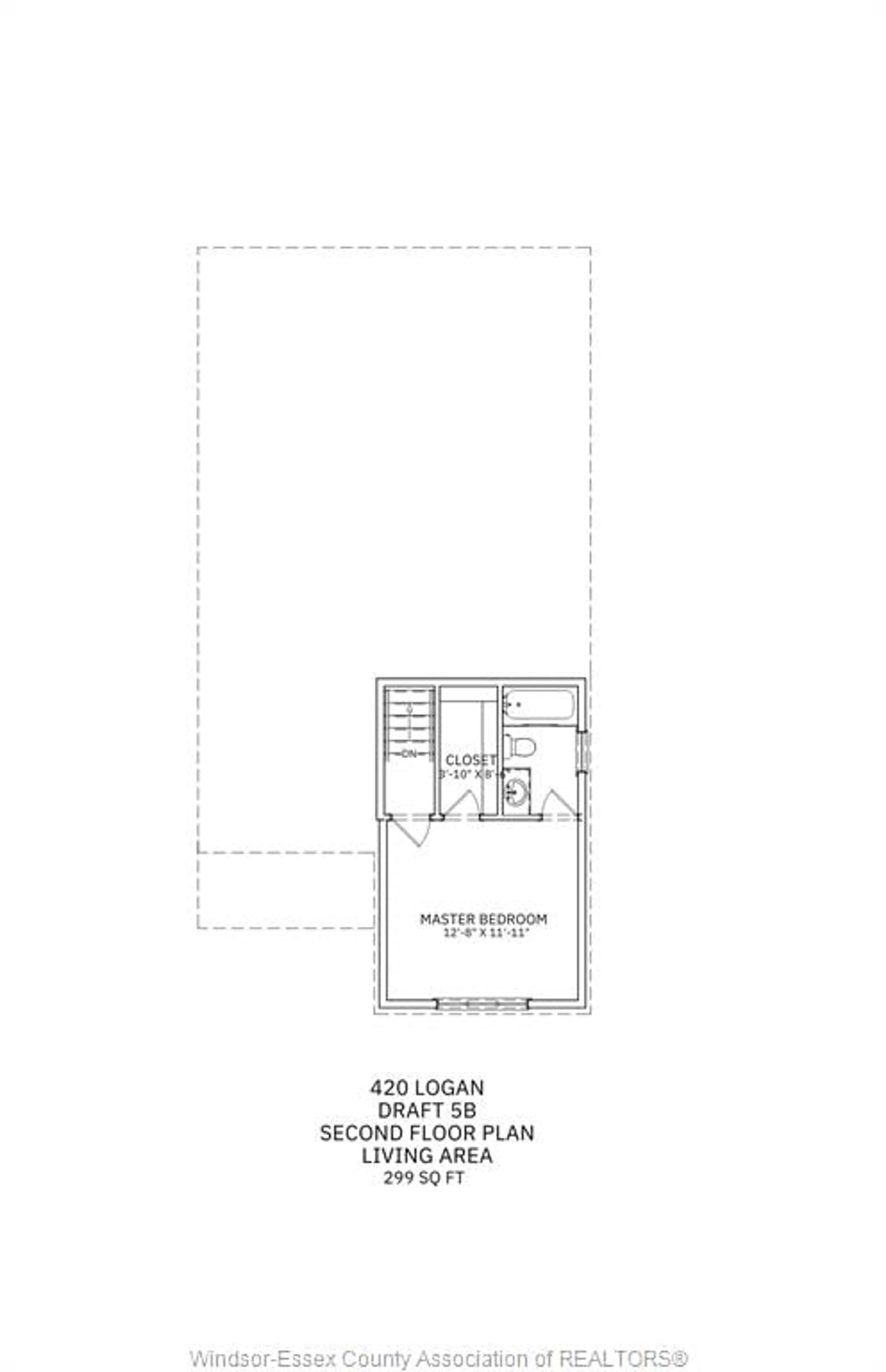 Floor plan for 426 LOGAN, Windsor Ontario N8X 2V4