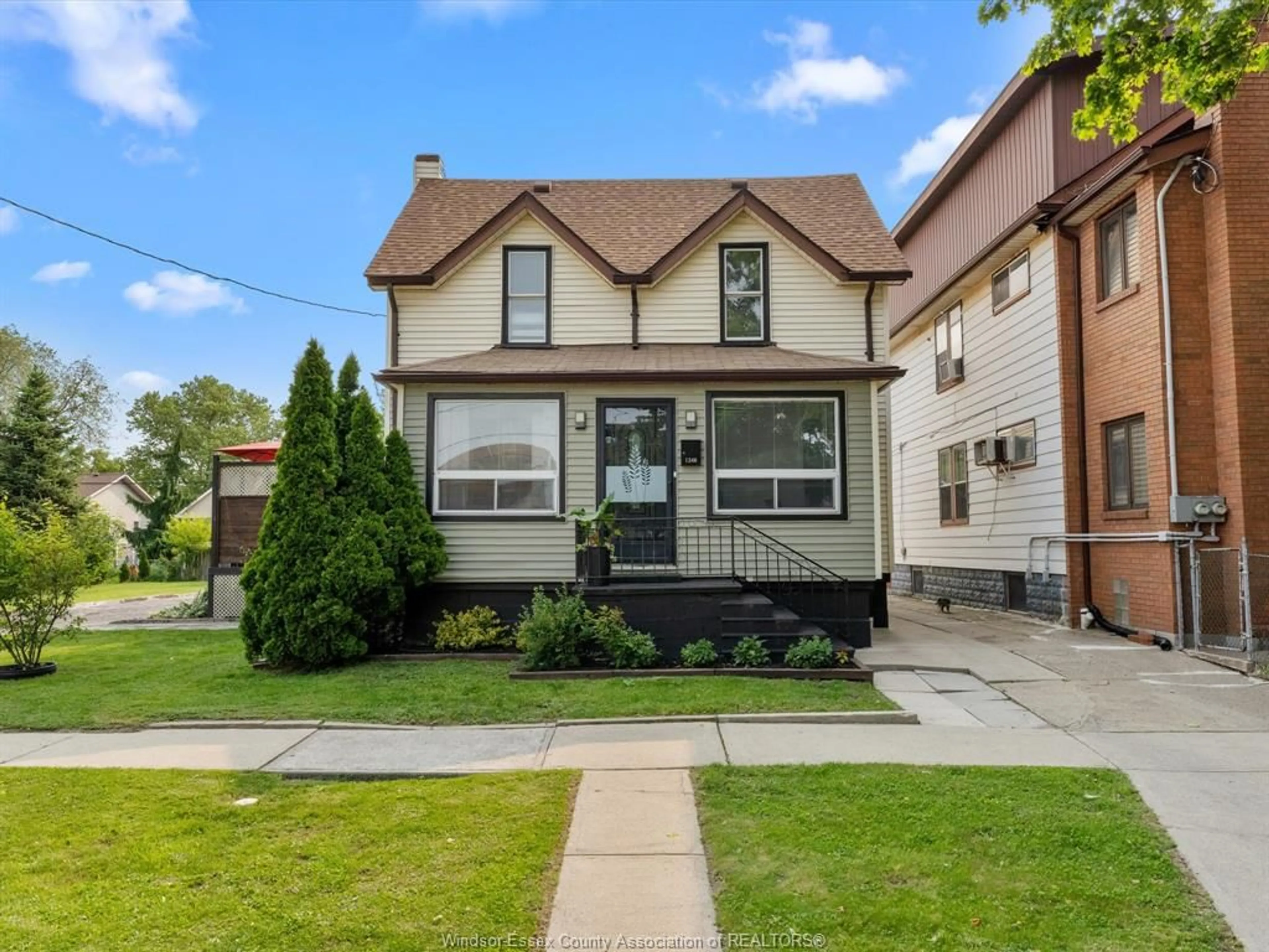 Home with brick exterior material, street for 1248 HIGH St, Windsor Ontario N8Y 4B2