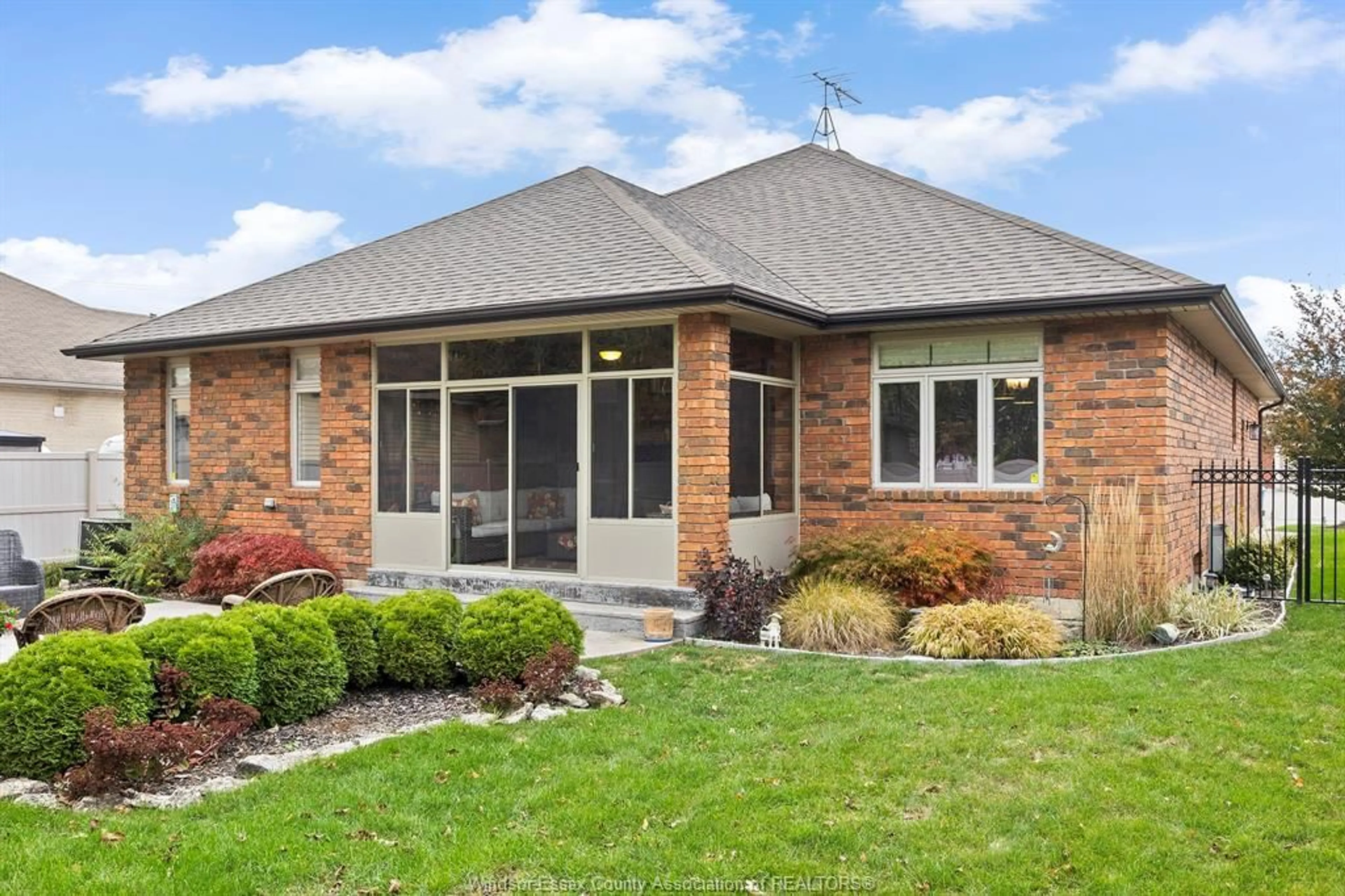 Home with brick exterior material, street for 107 THRASHER Dr, Amherstburg Ontario N9V 4E6