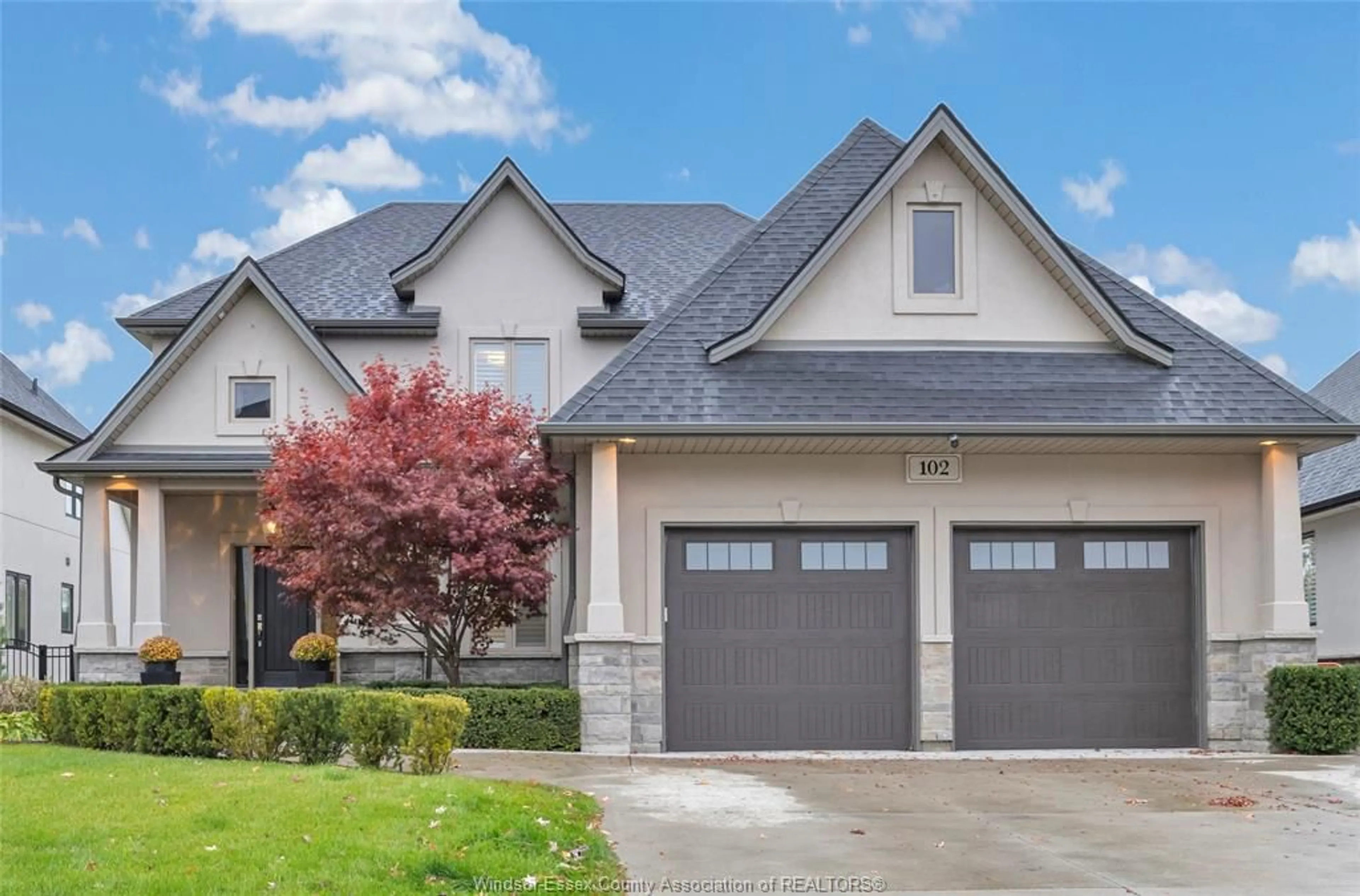 Home with brick exterior material, street for 102 HAYES Ave, Tecumseh Ontario N8N 0E1