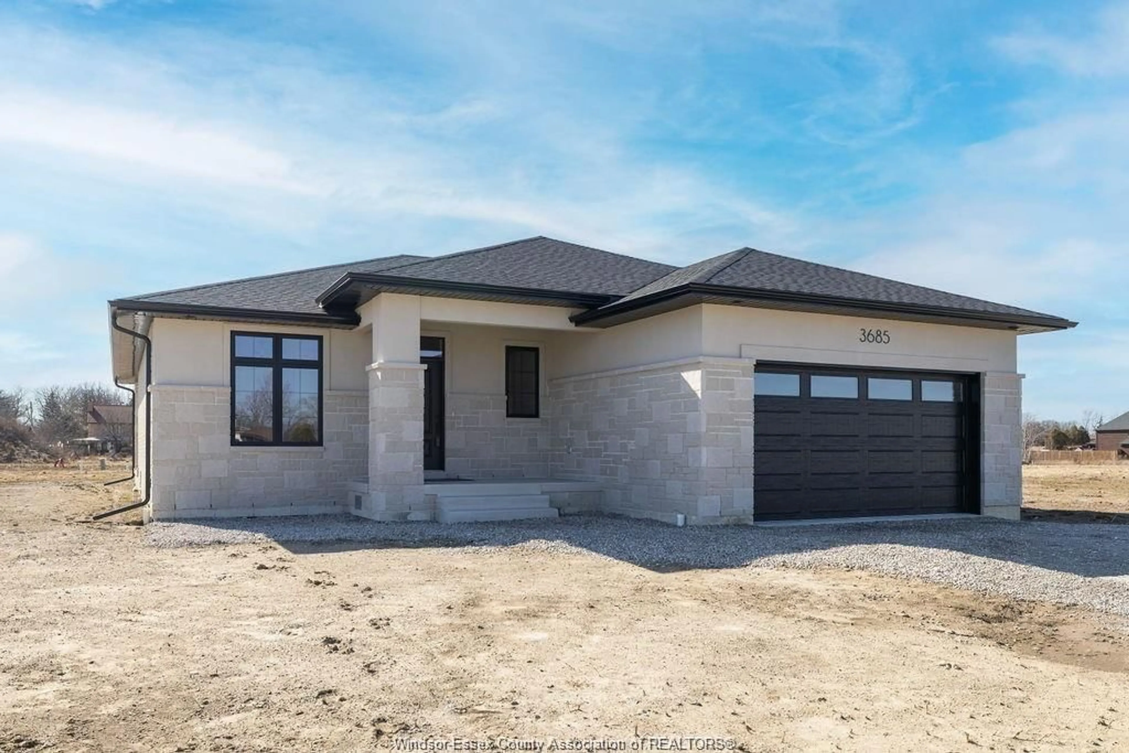 Home with brick exterior material, street for 3685 FARROW Ave, Windsor Ontario N9H 0B3