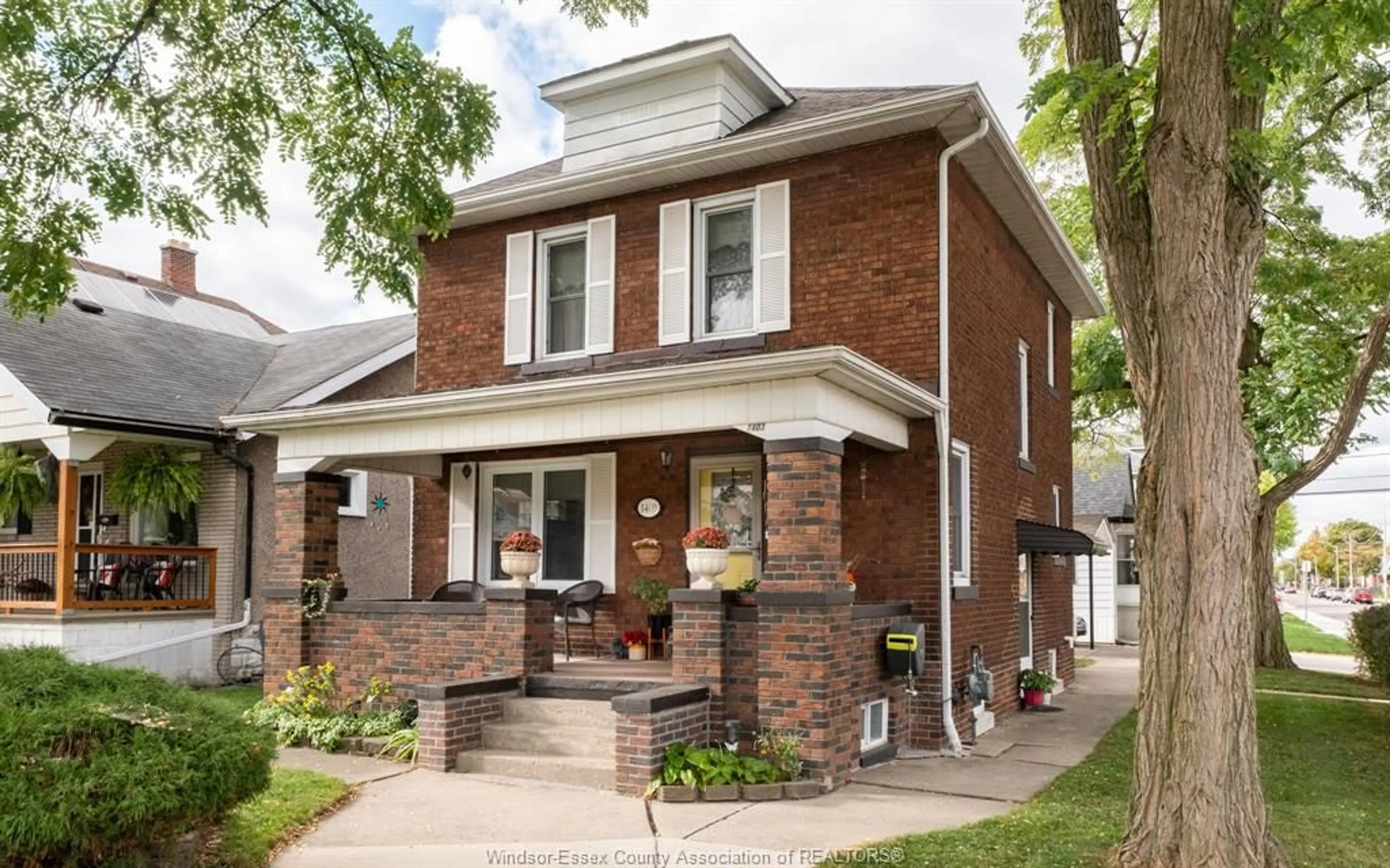 Home with brick exterior material, street for 1403 PIERRE St, Windsor Ontario N8X 4P4