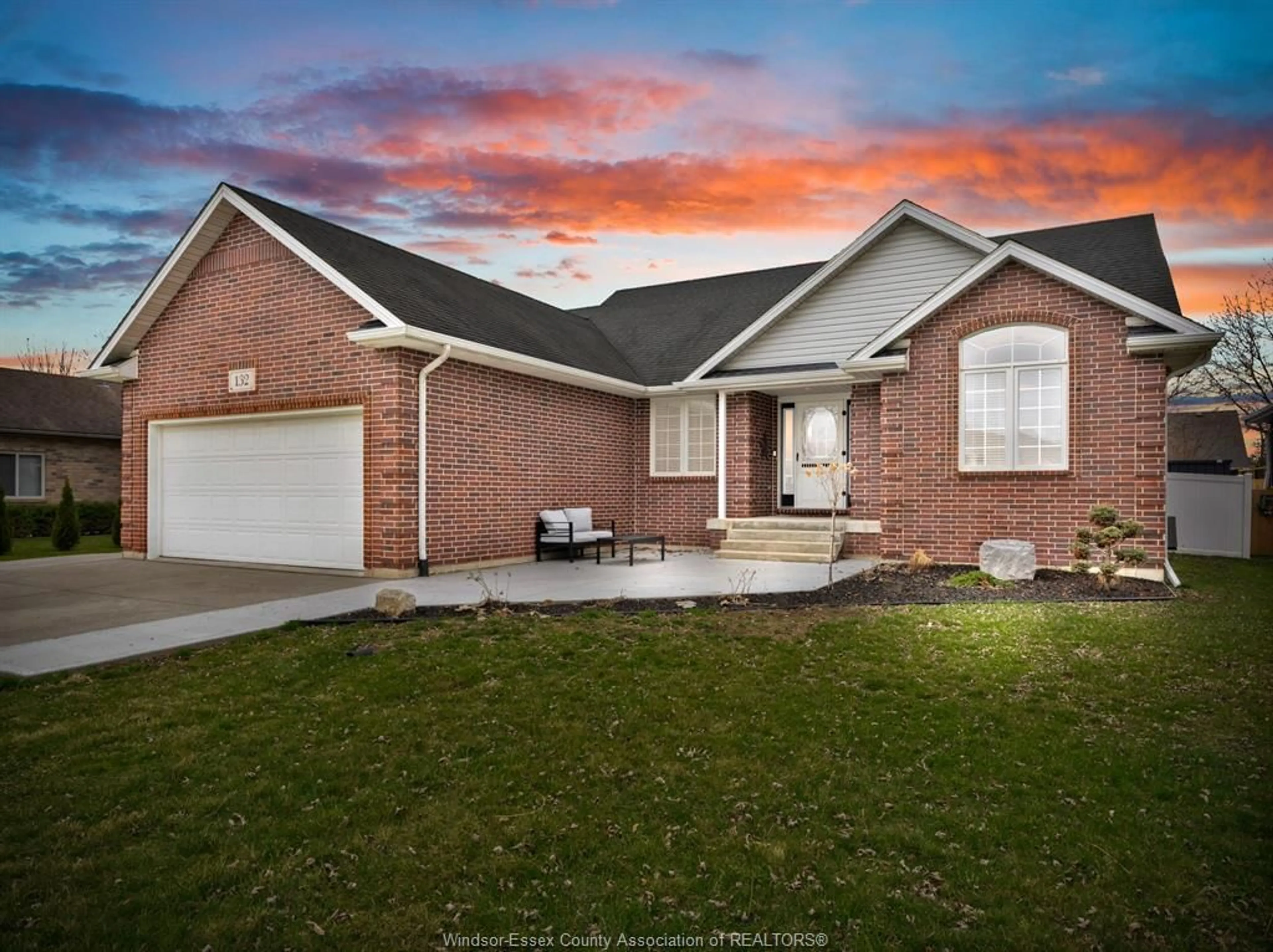 Home with brick exterior material, street for 132 PRINCE ALBERT St, Kingsville Ontario N9Y 1J7