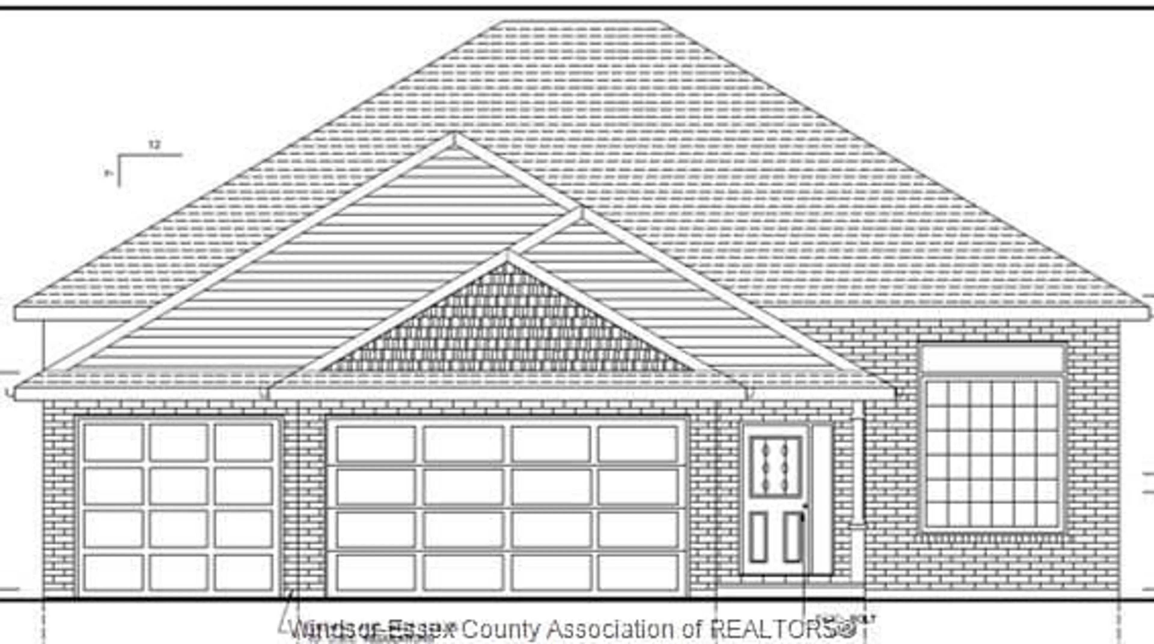 Home with brick exterior material, building for 12134 DUCHARME Lane, McGregor Ontario N0R 1J0